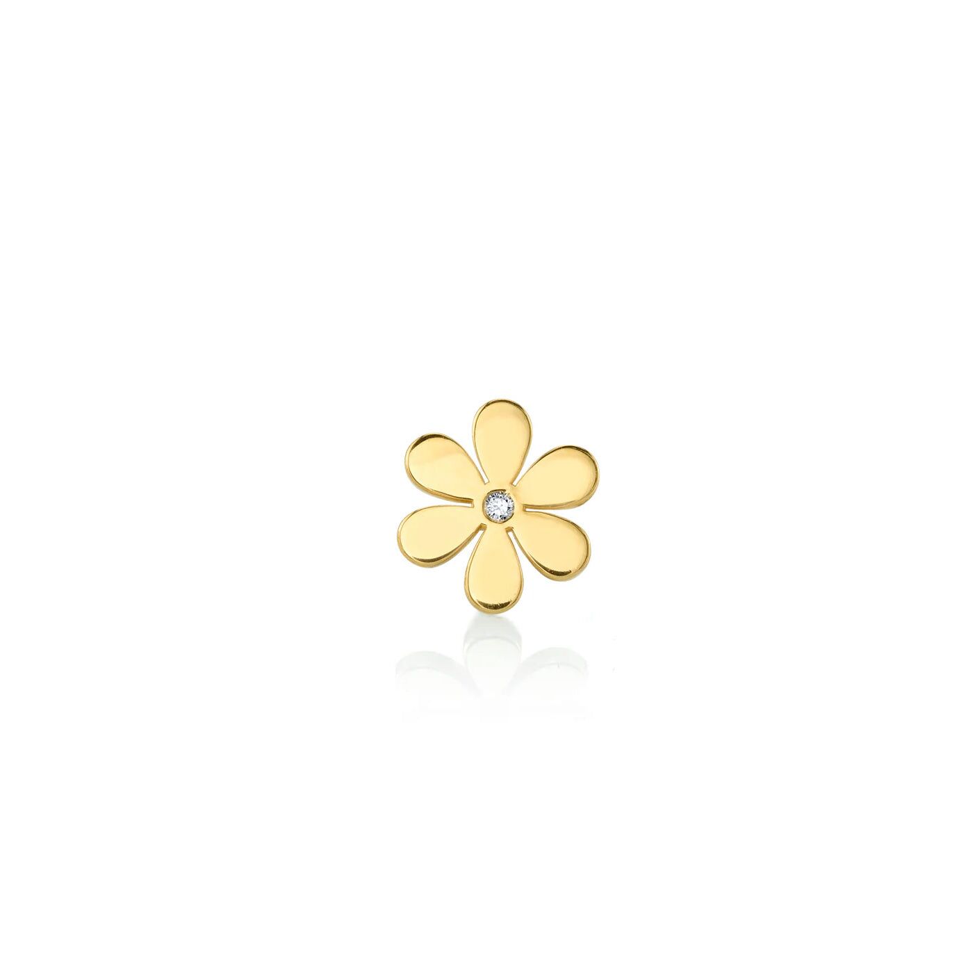 gold pure daisy stud 3