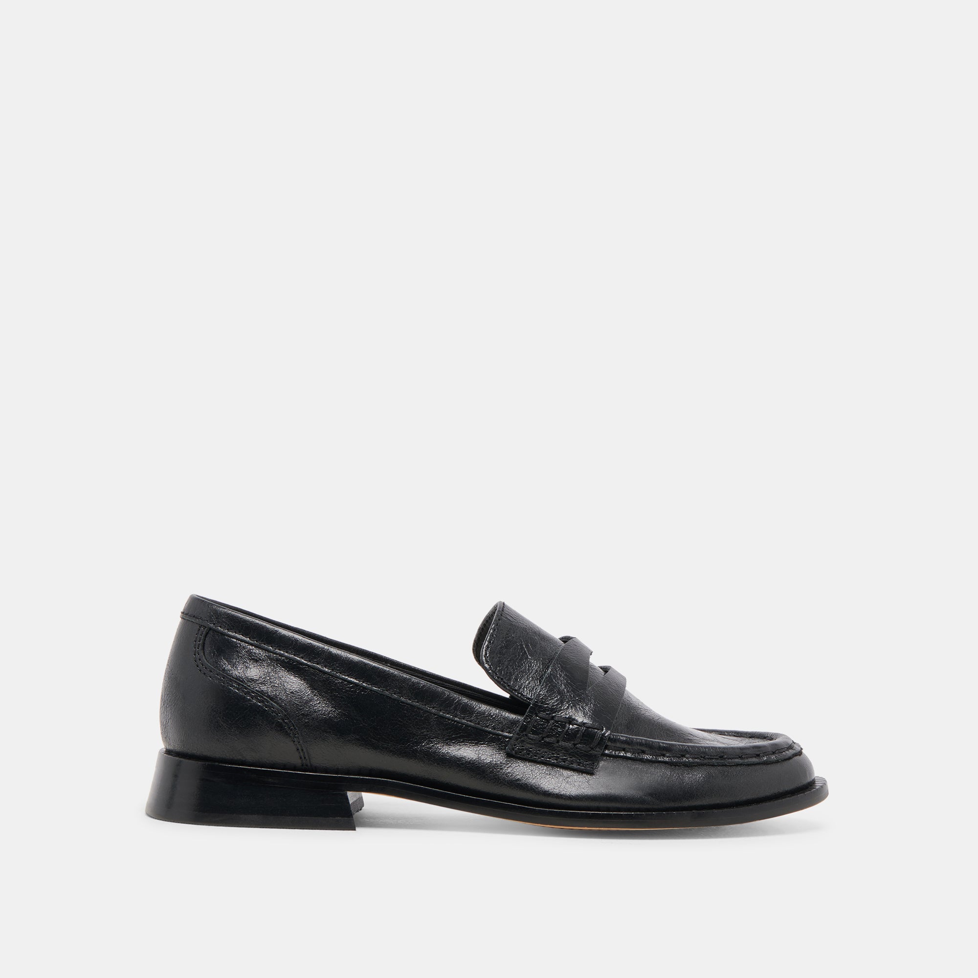hilly loafers black leather 1