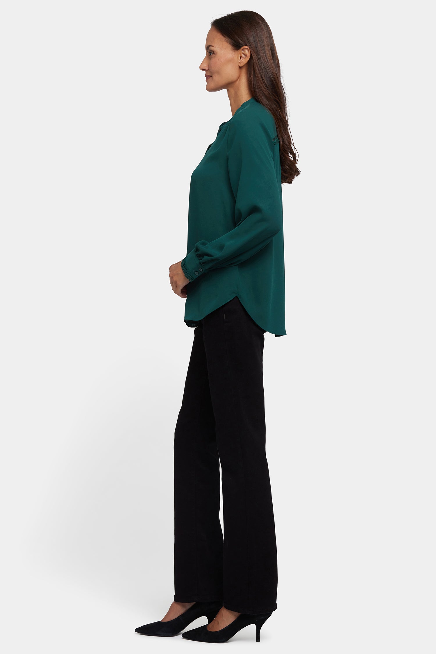 janie blouse pine forest 3