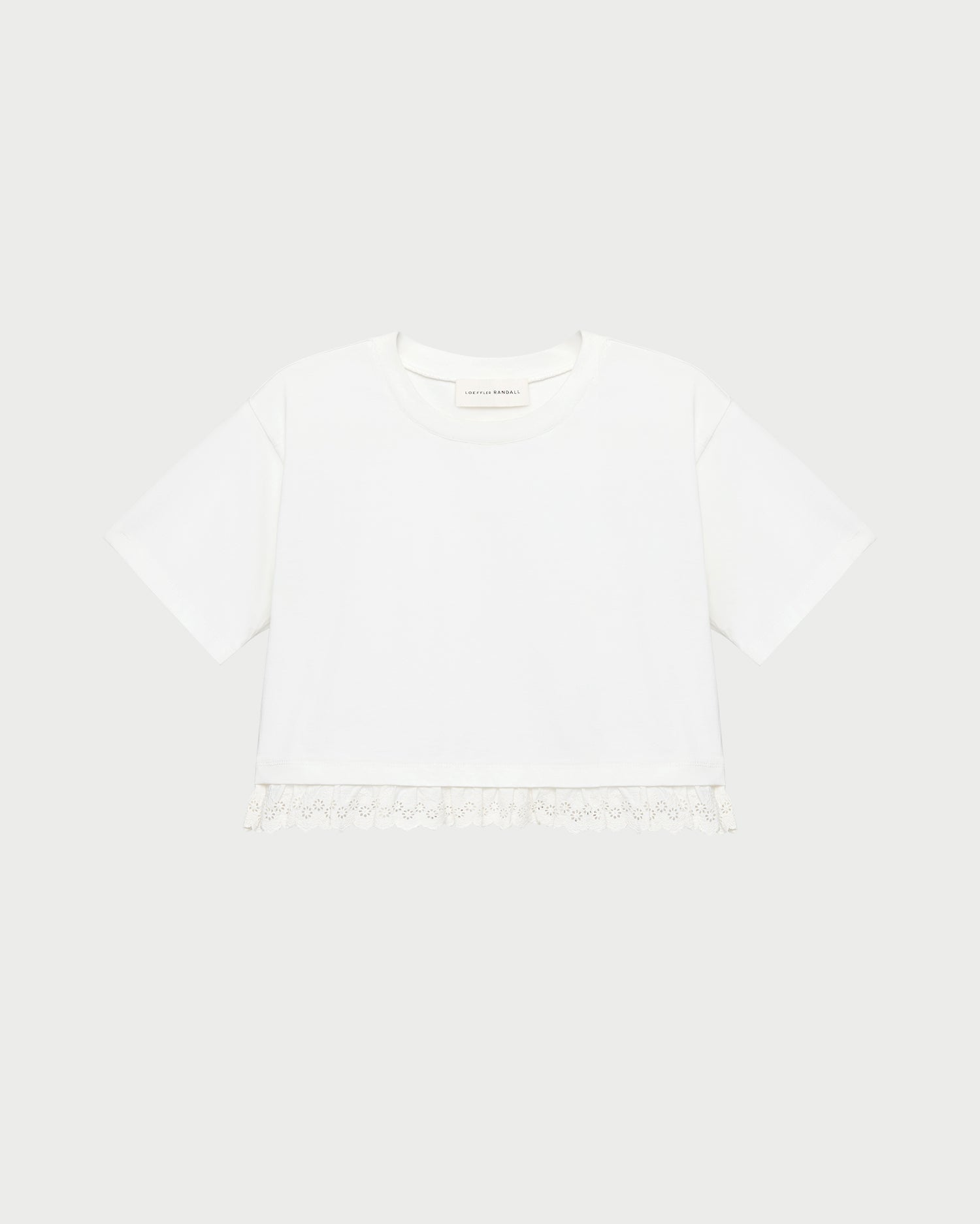 junie lace trim tee 2
