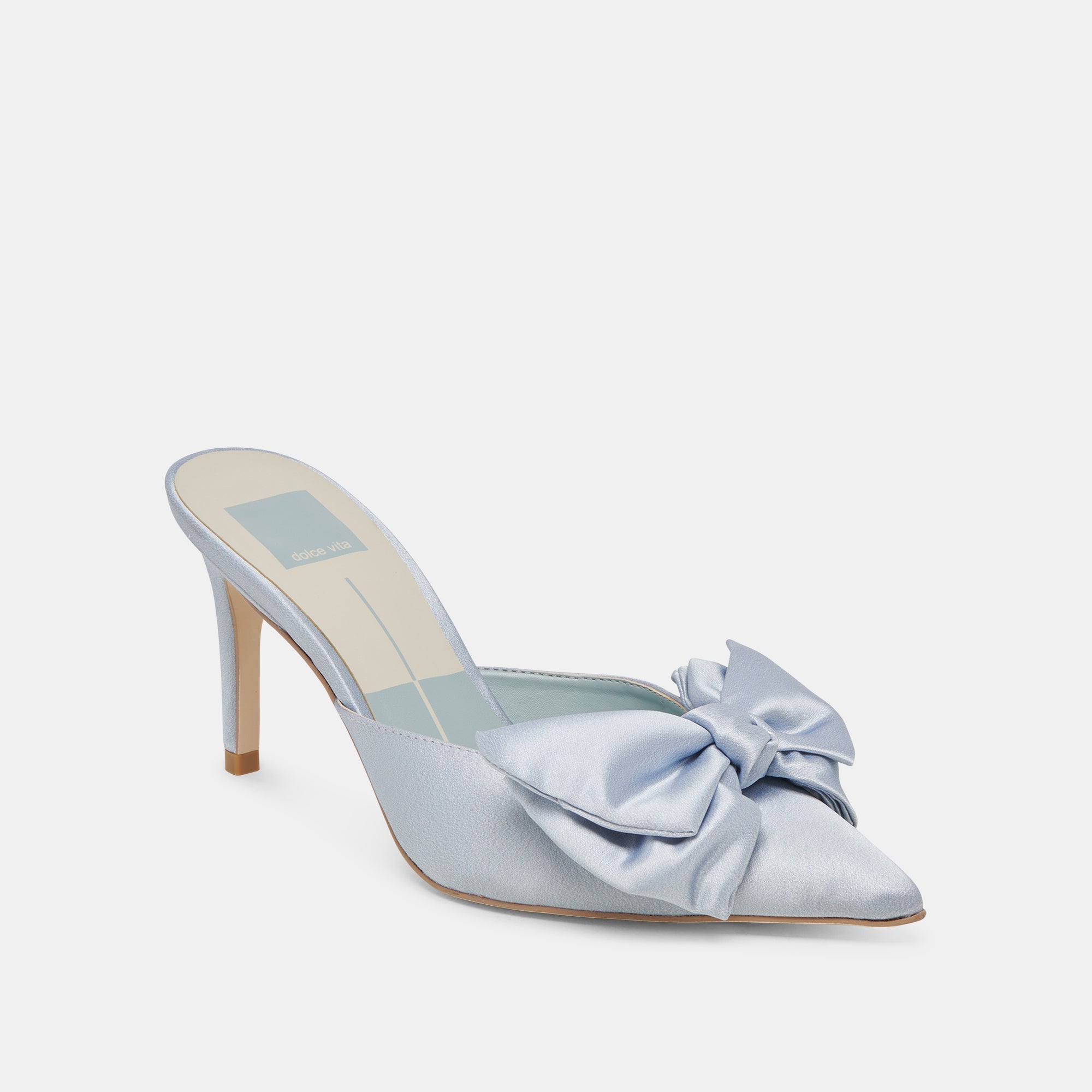 kayli heels light blue satin revita 2