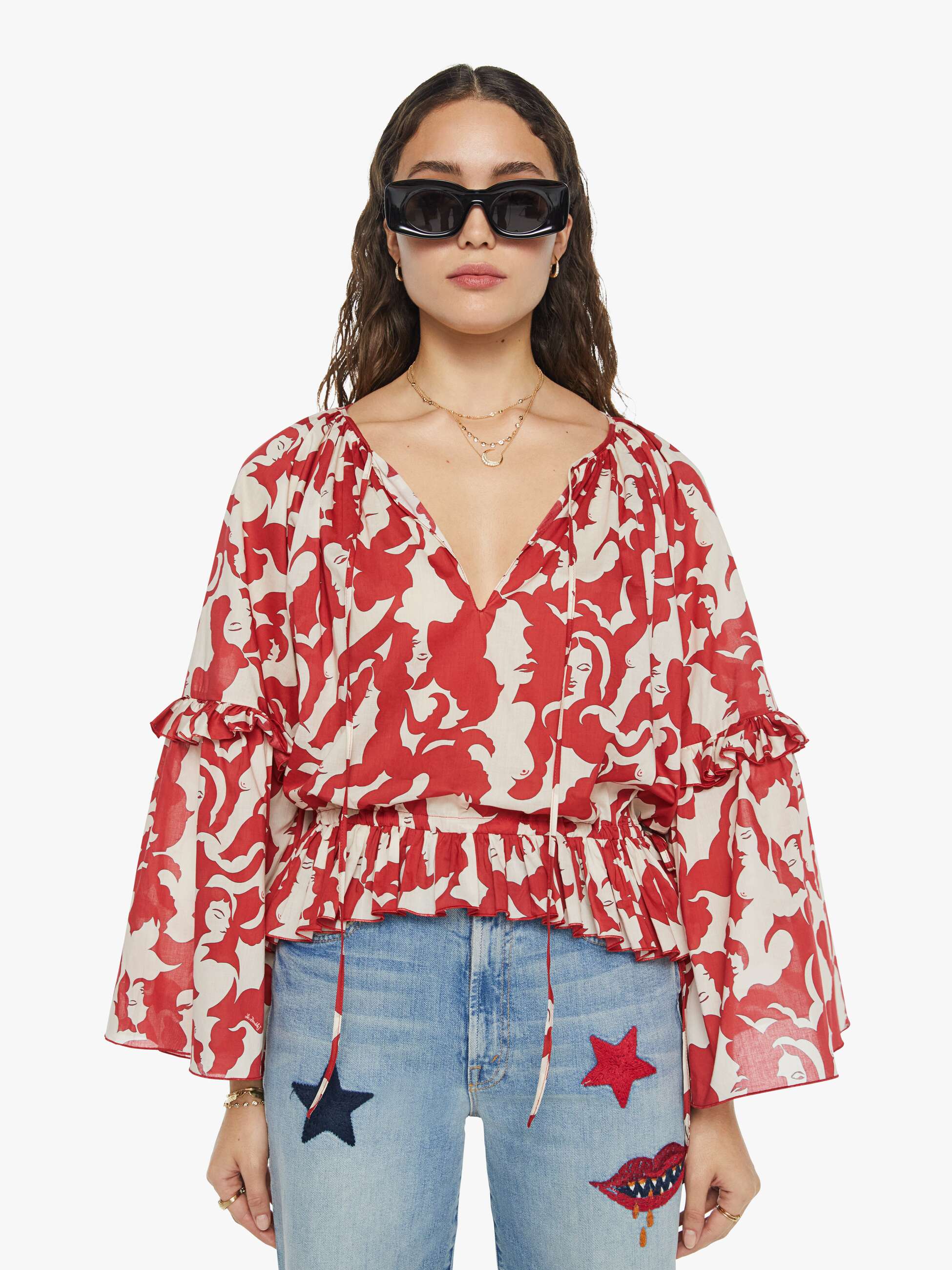 la doublej x mother boho blouse mamma 2