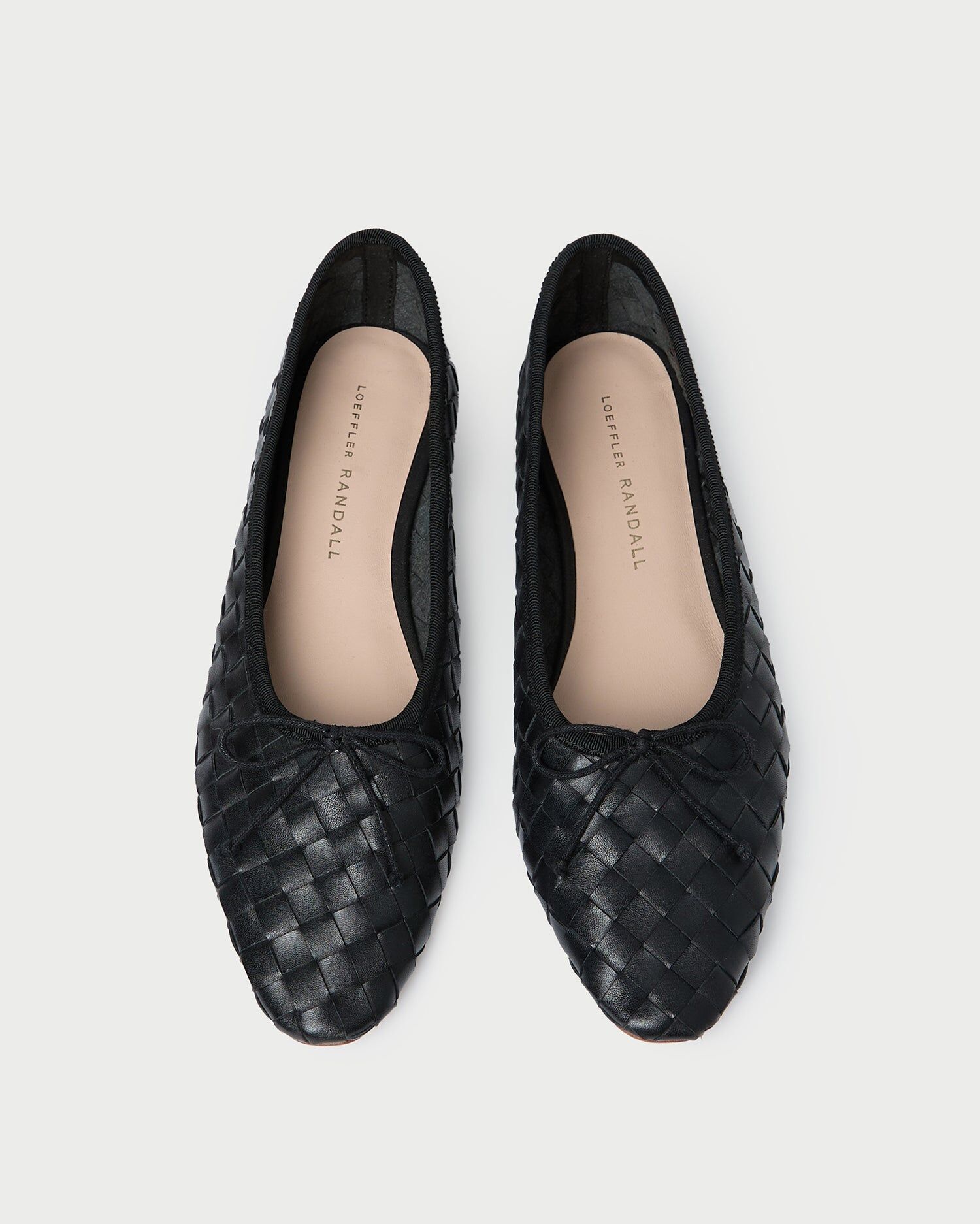 landry black woven ballet flat 1