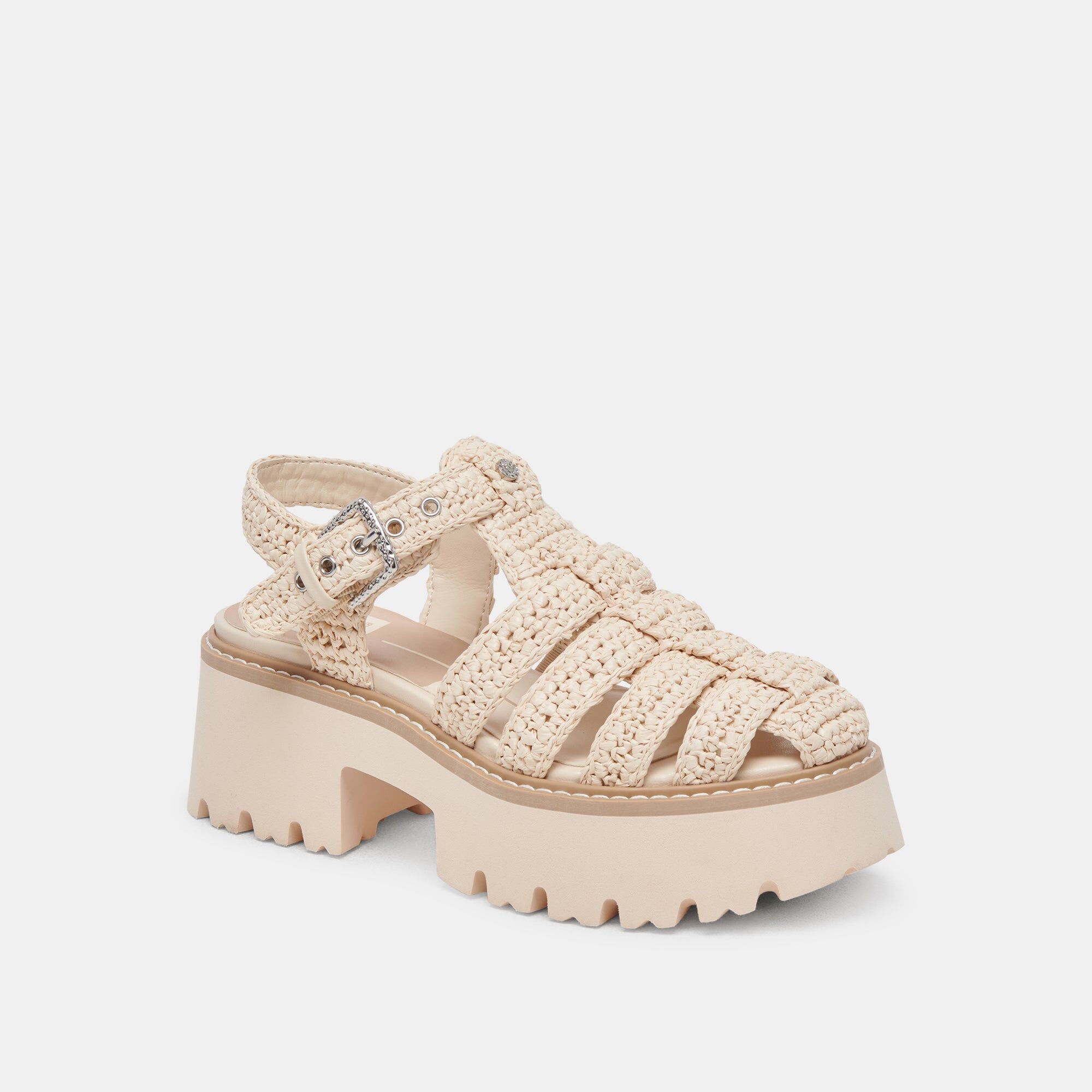 lasly sandals oatmeal knit 3