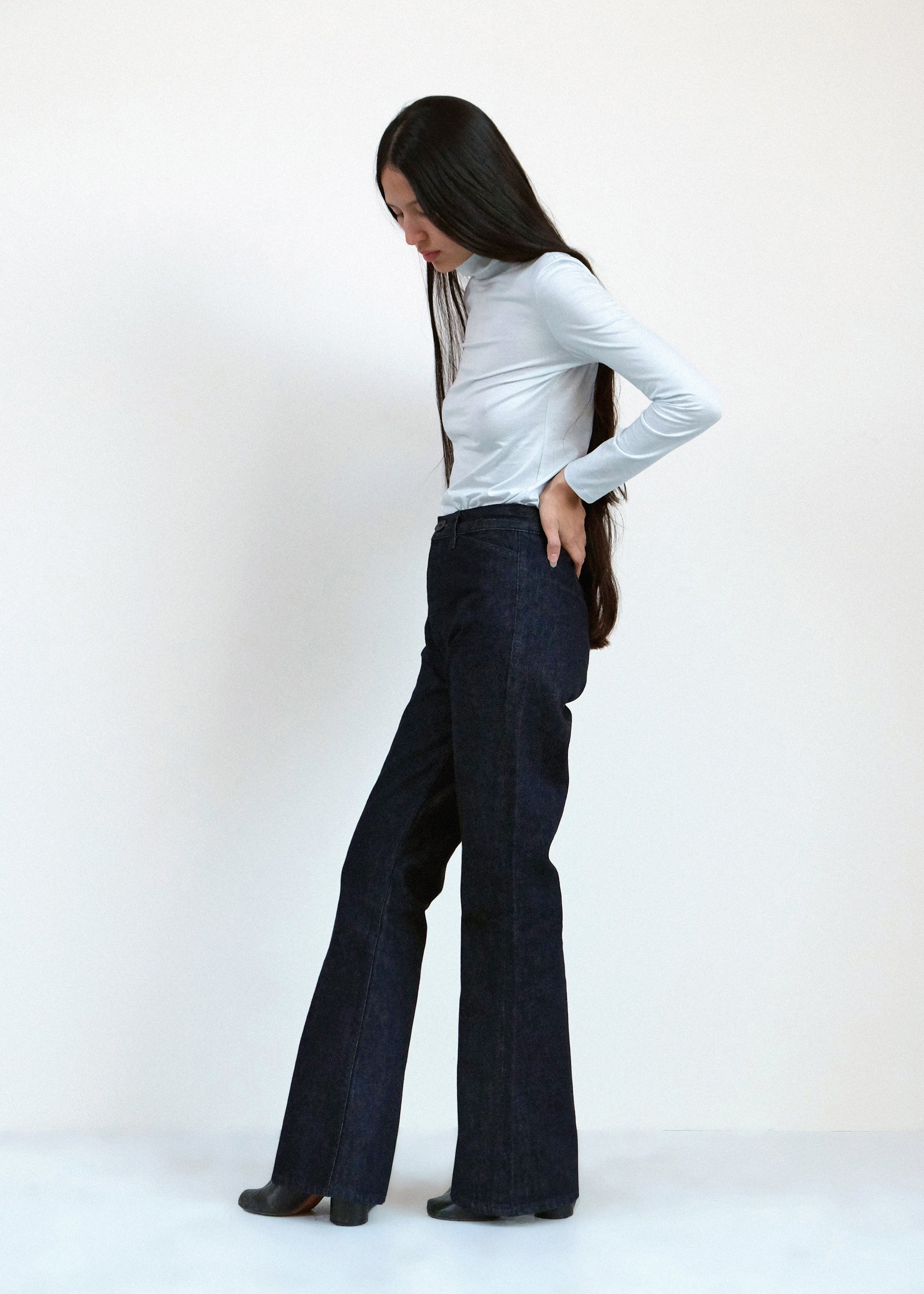les deux pants dark blue dark blue stitch 2