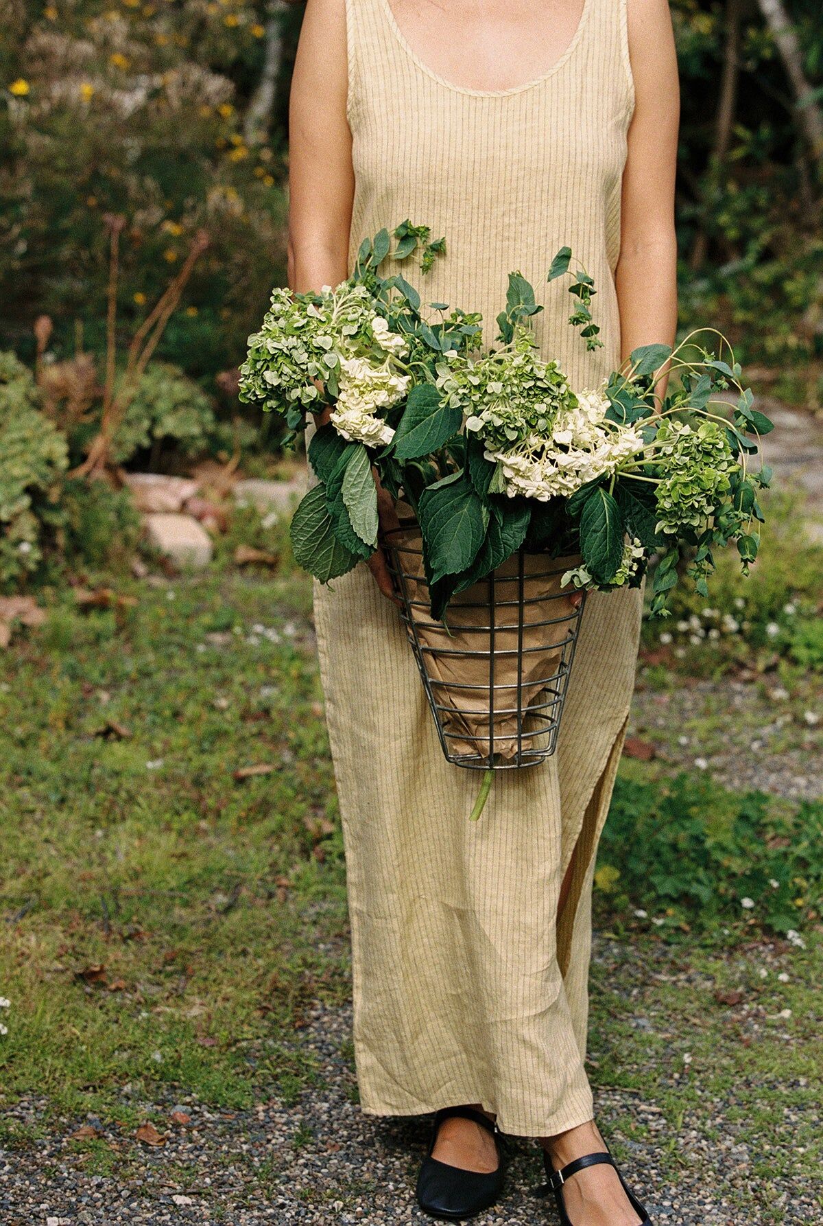 long linen dress 1