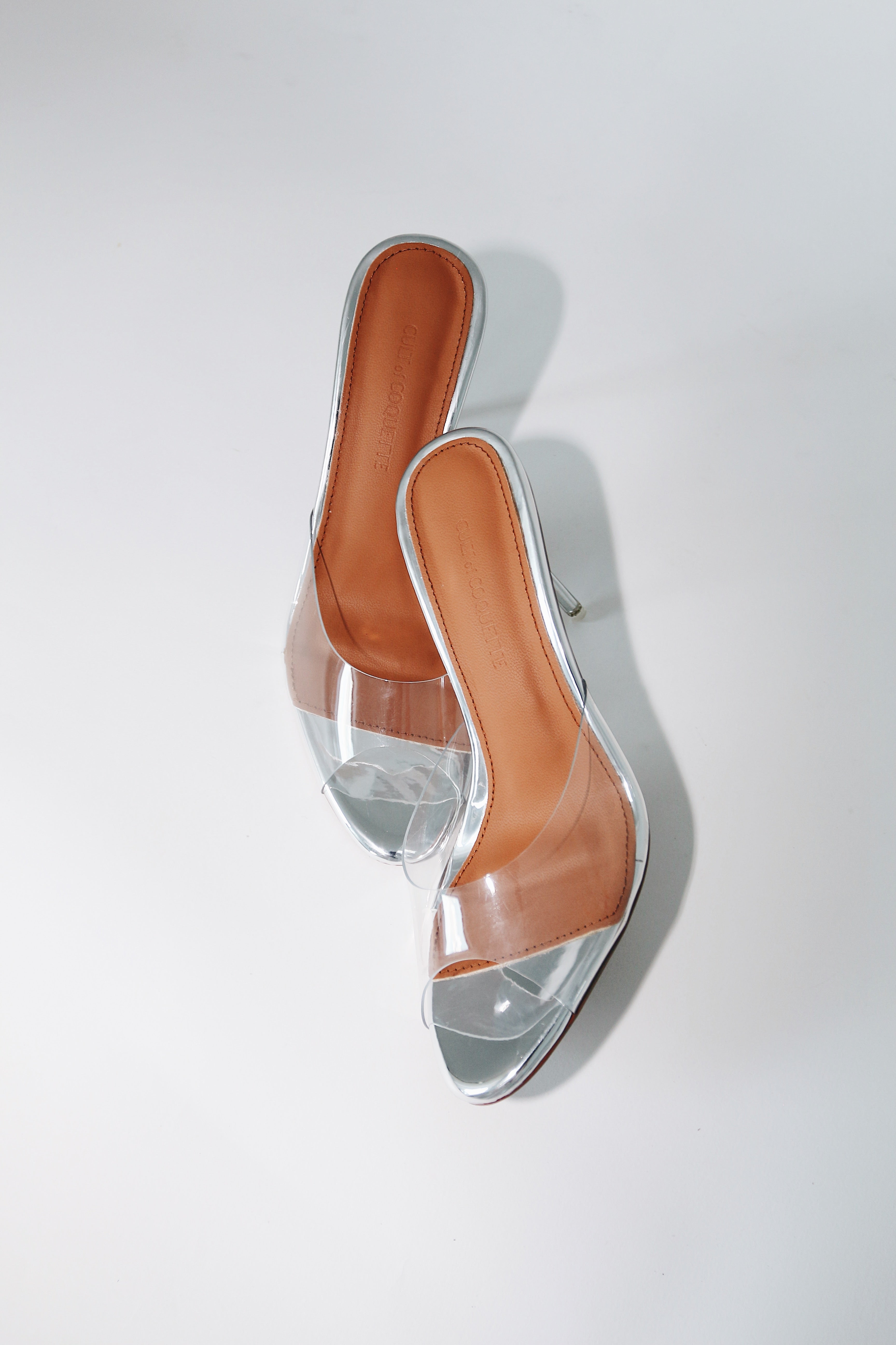 lori glass slipper mules 90 mm 1