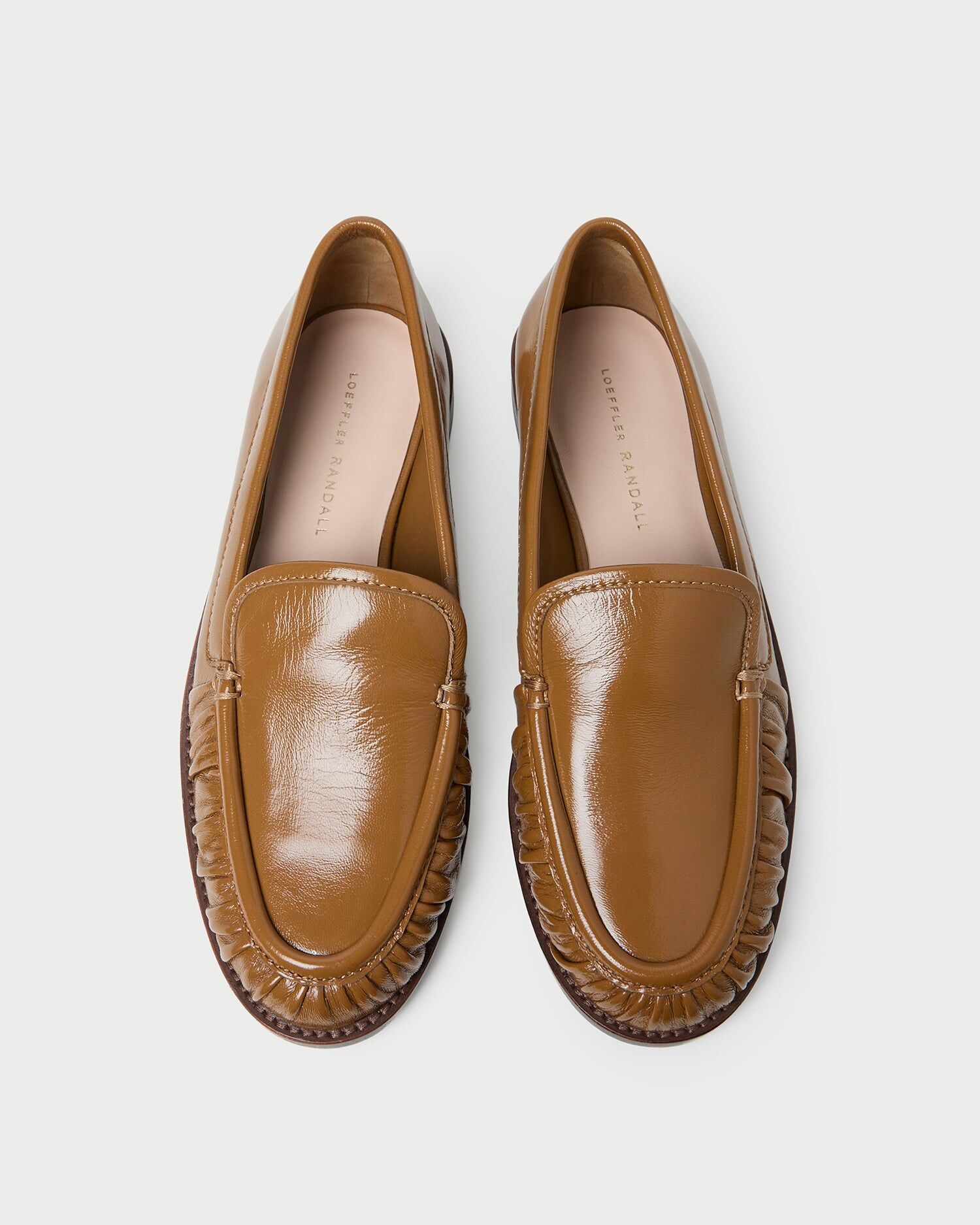lucille safari leather loafer 1