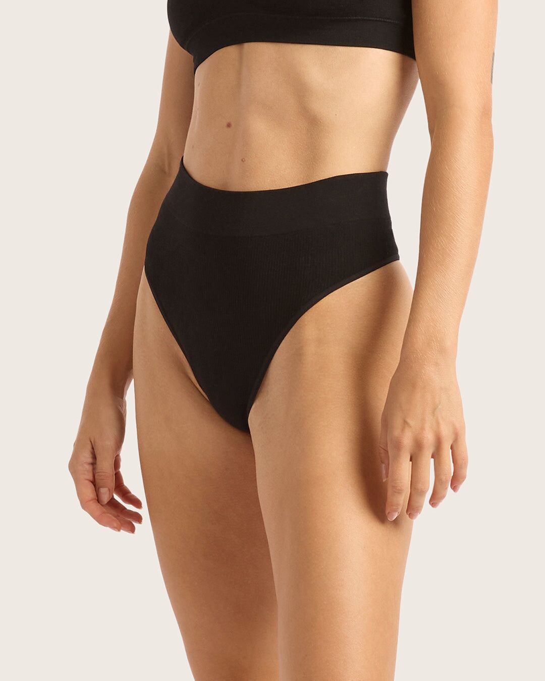 lyolyte high waist g string black 3