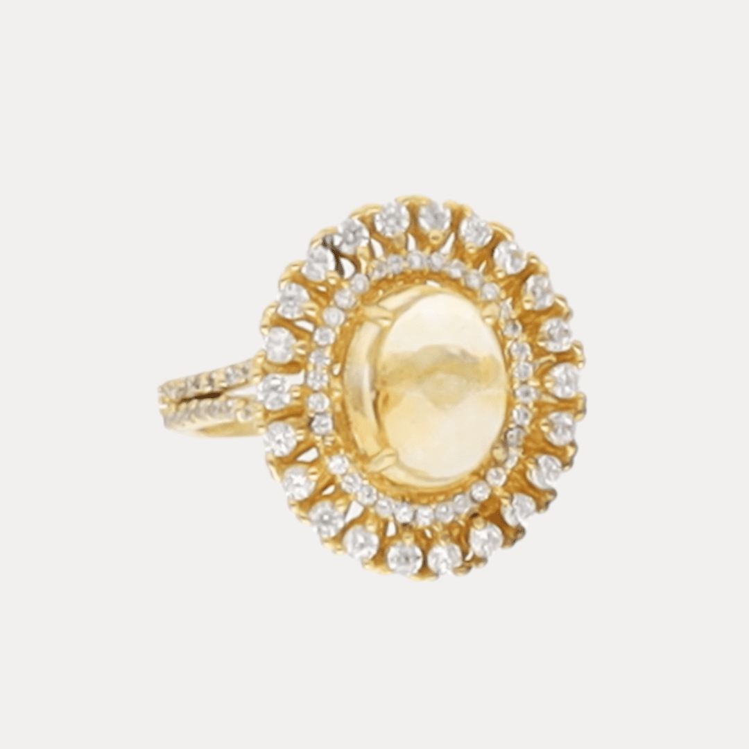 madona ring gold citrine 1