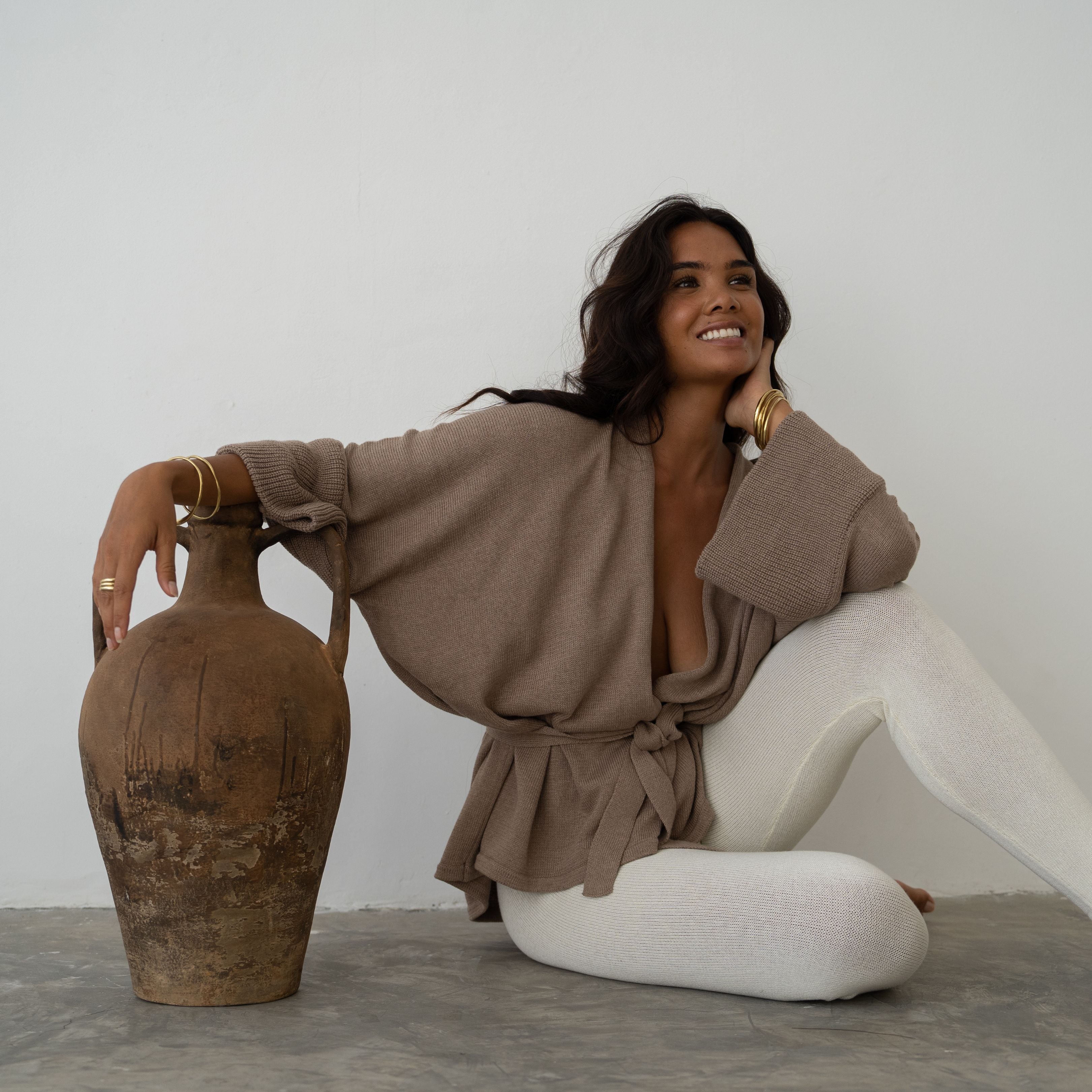 mark fawn knit wrap cardigan 1