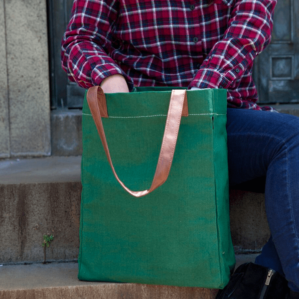 market tote waxed ash 2
