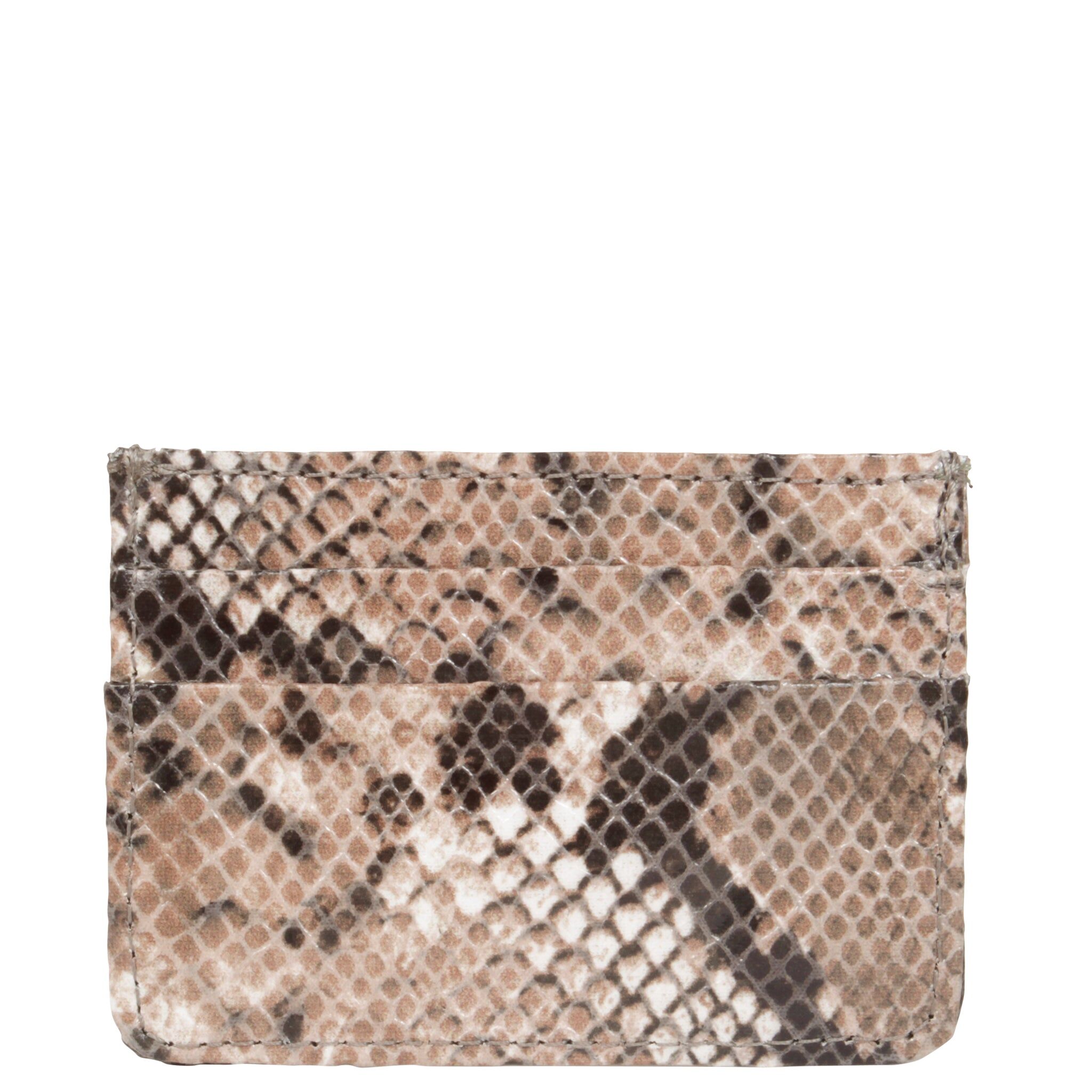 mia card case beige python 2 1