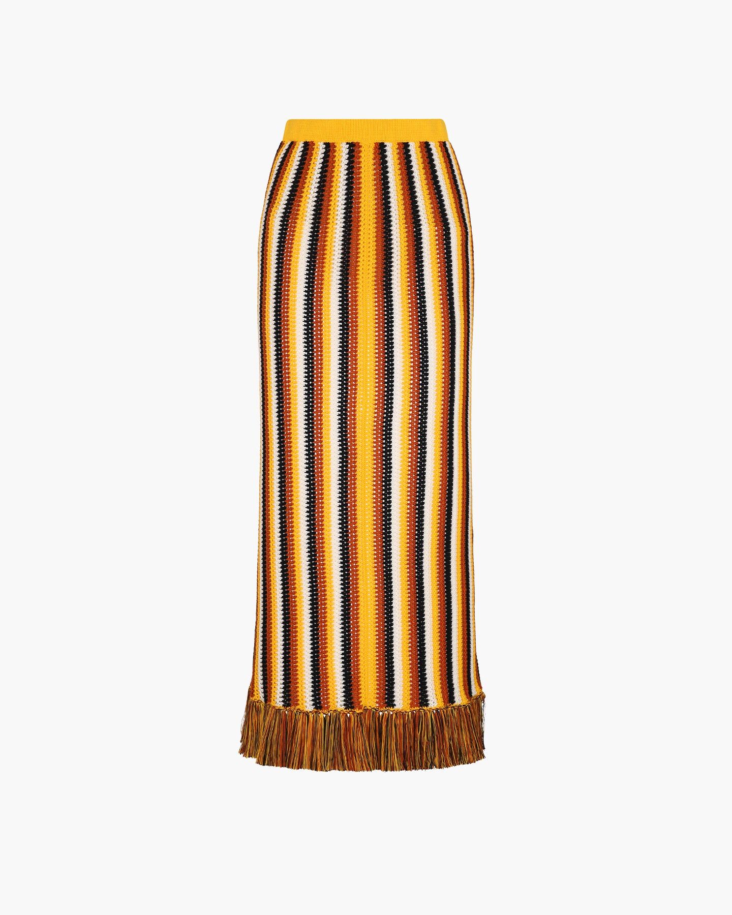 misti midi skirt yellow tobacco 1