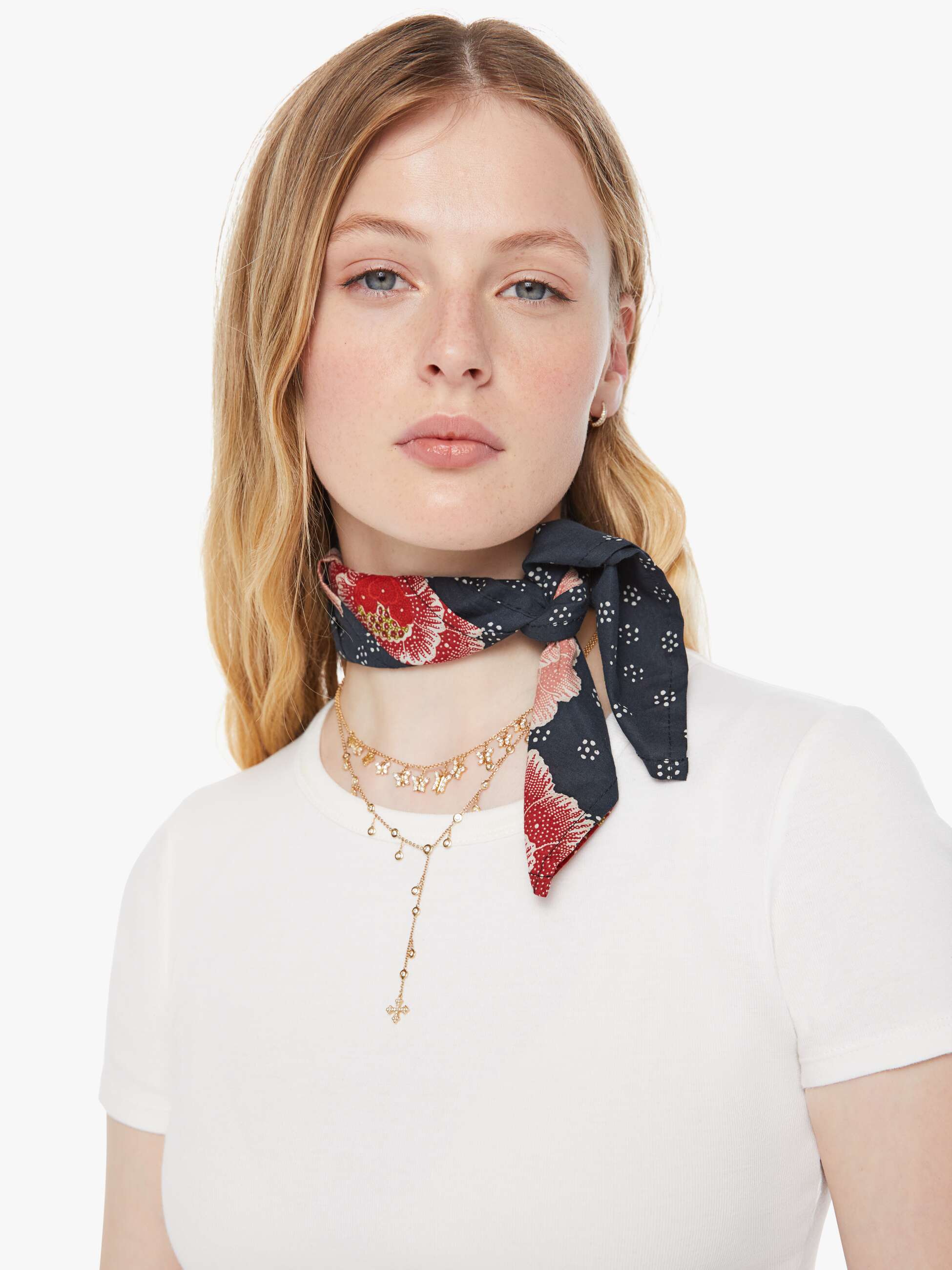 natalie martin square scarf poppy indigo 2