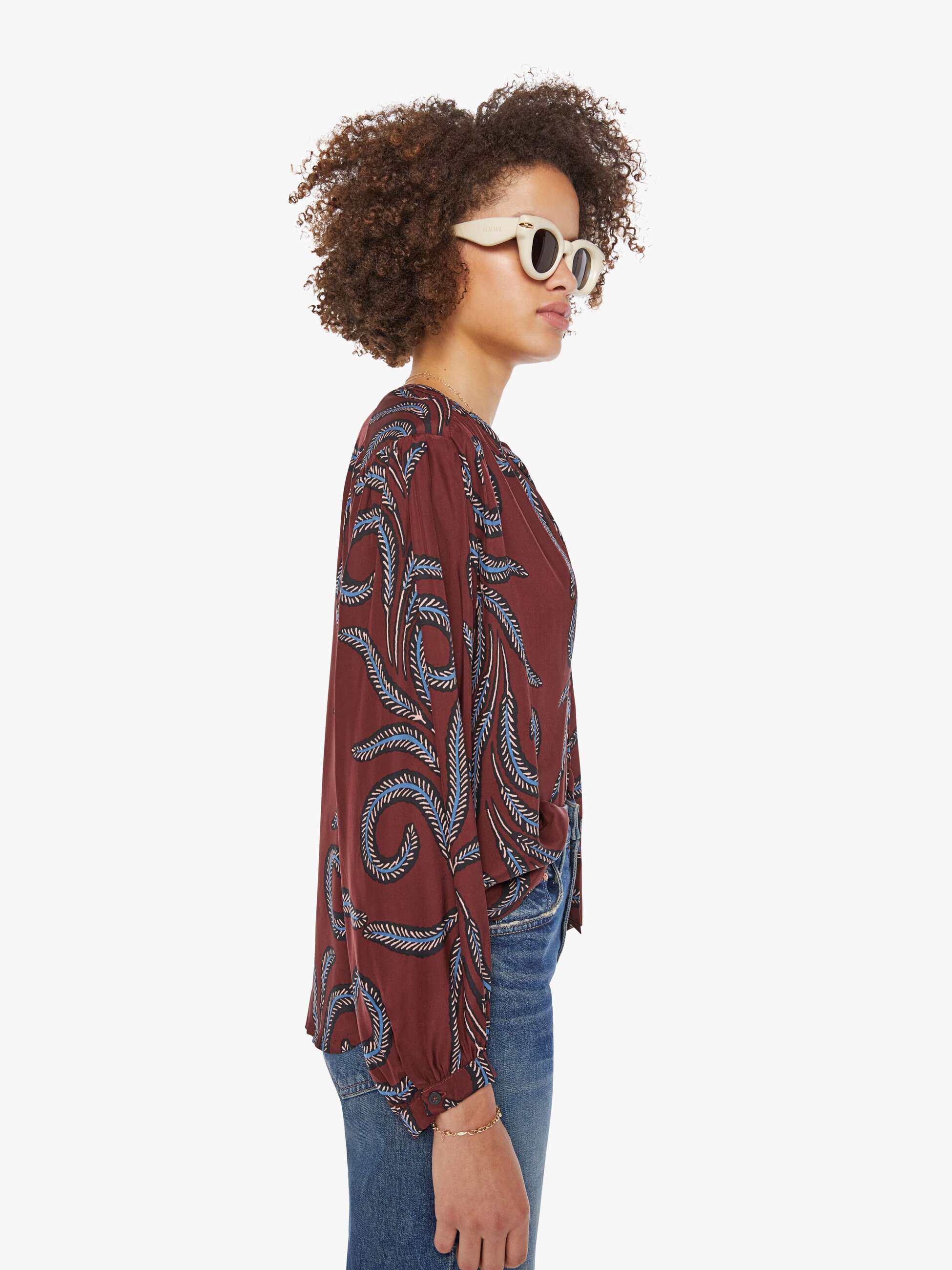 natalie martin tolan shirt feather bordeaux 3