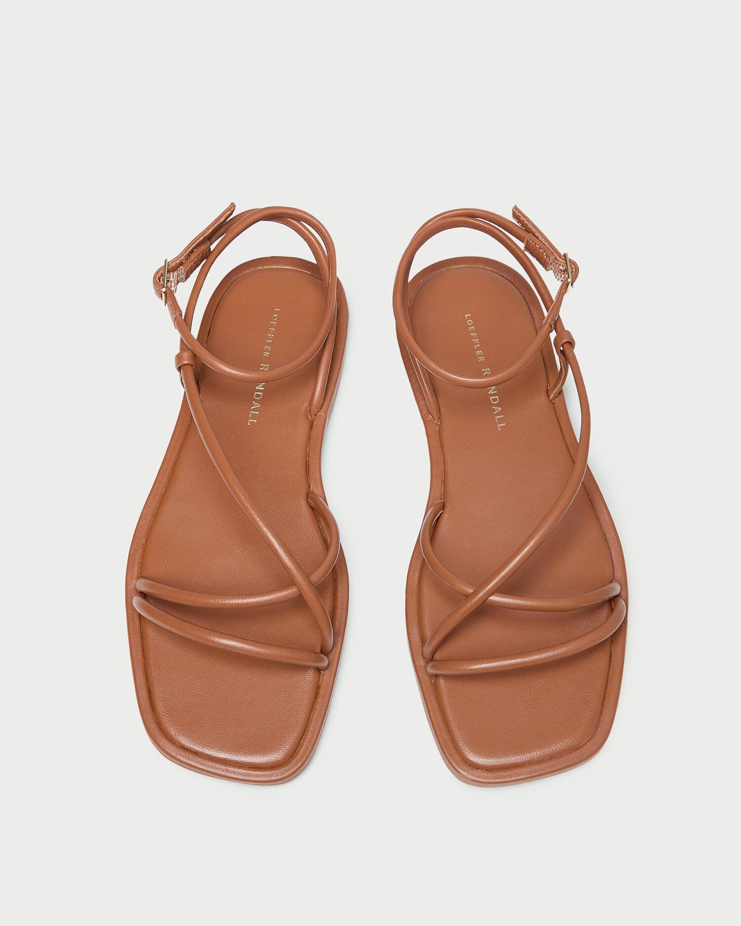 noor timber leather flat sandal 1