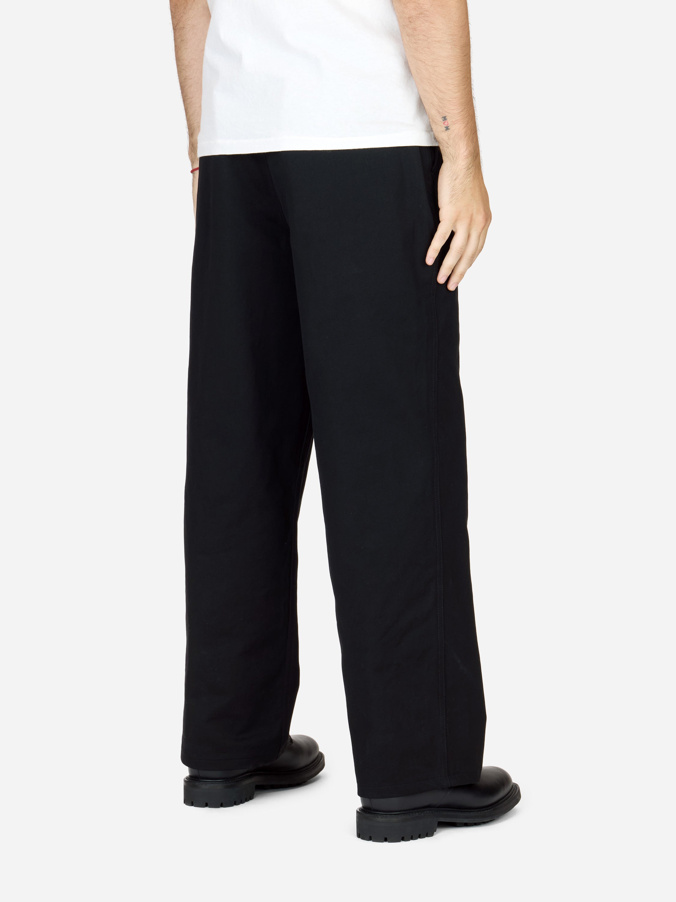 officer chino black twill 3