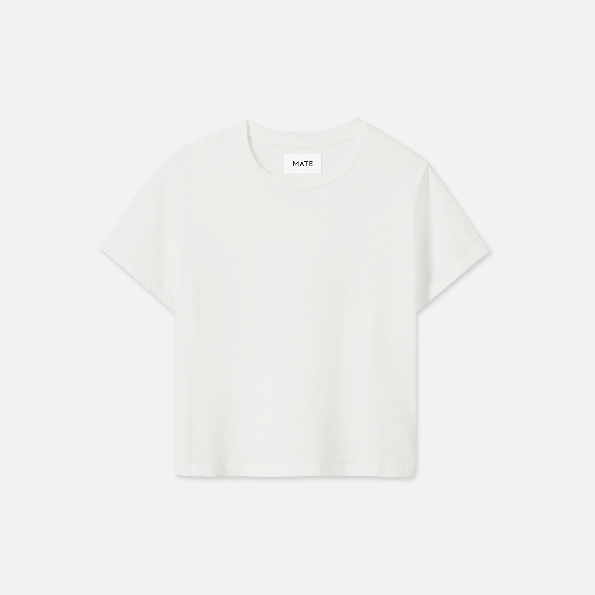organic cotton shrunken tee 1