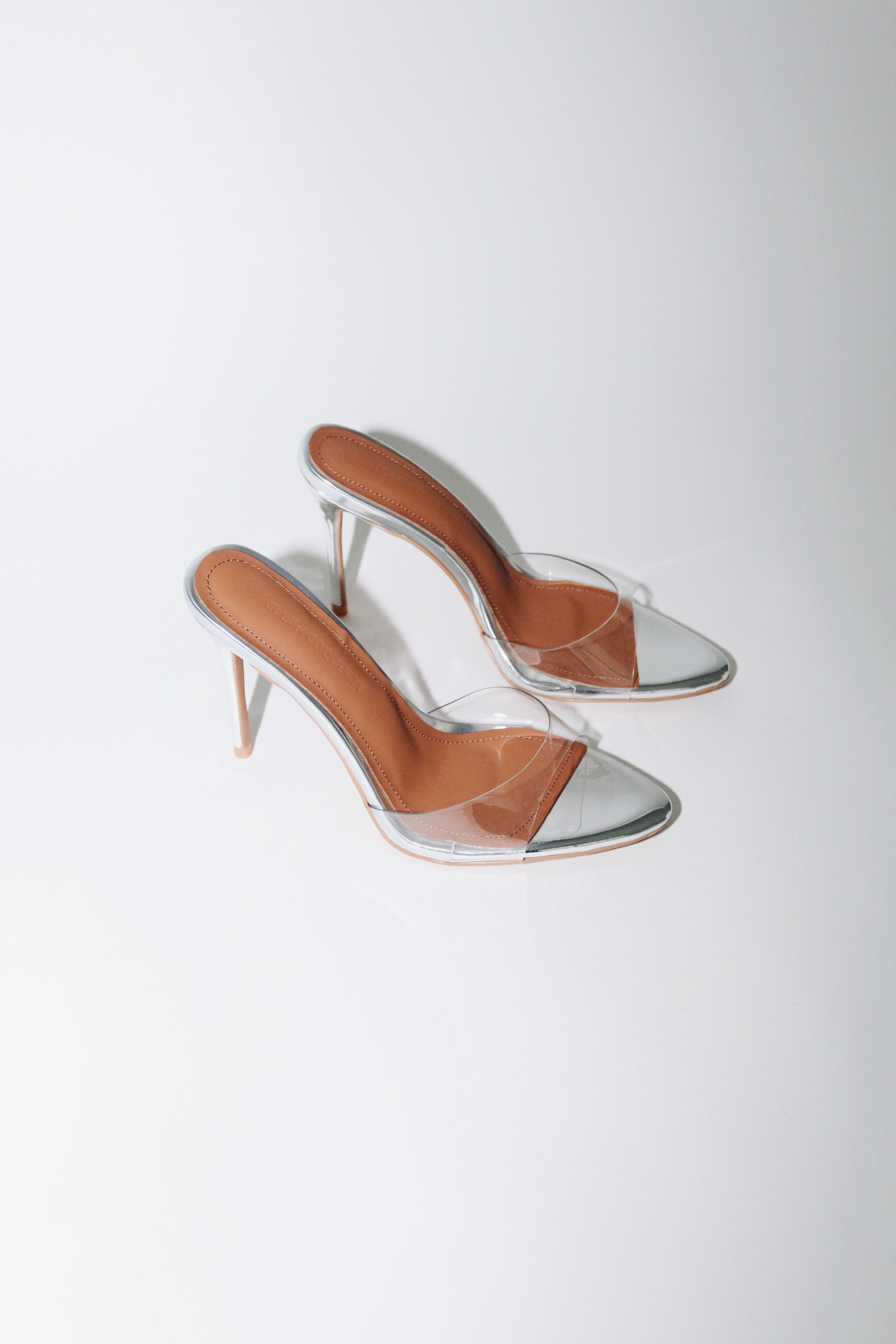 pamela clear glass mules 1