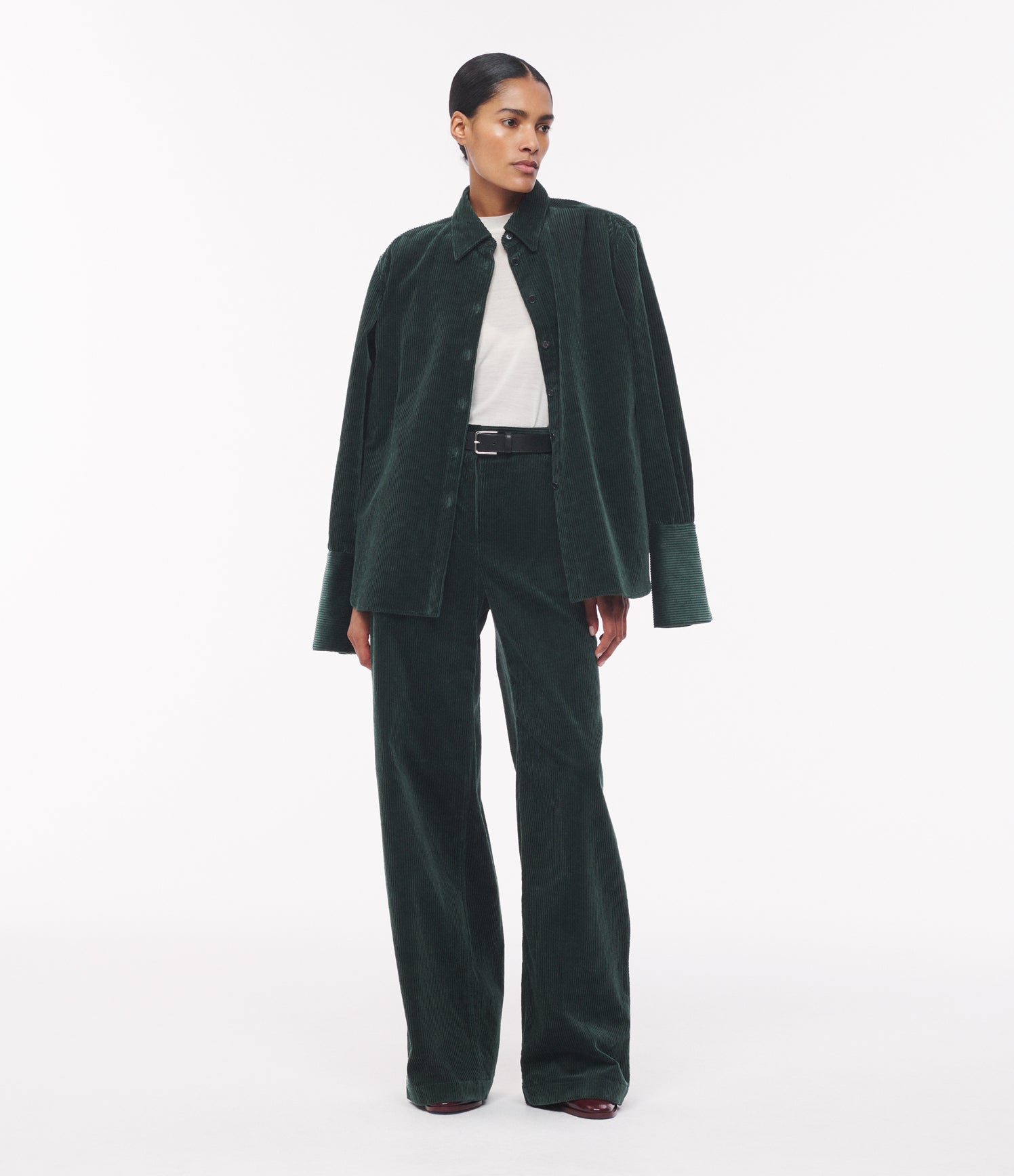patch pocket corduroy pant pine 1