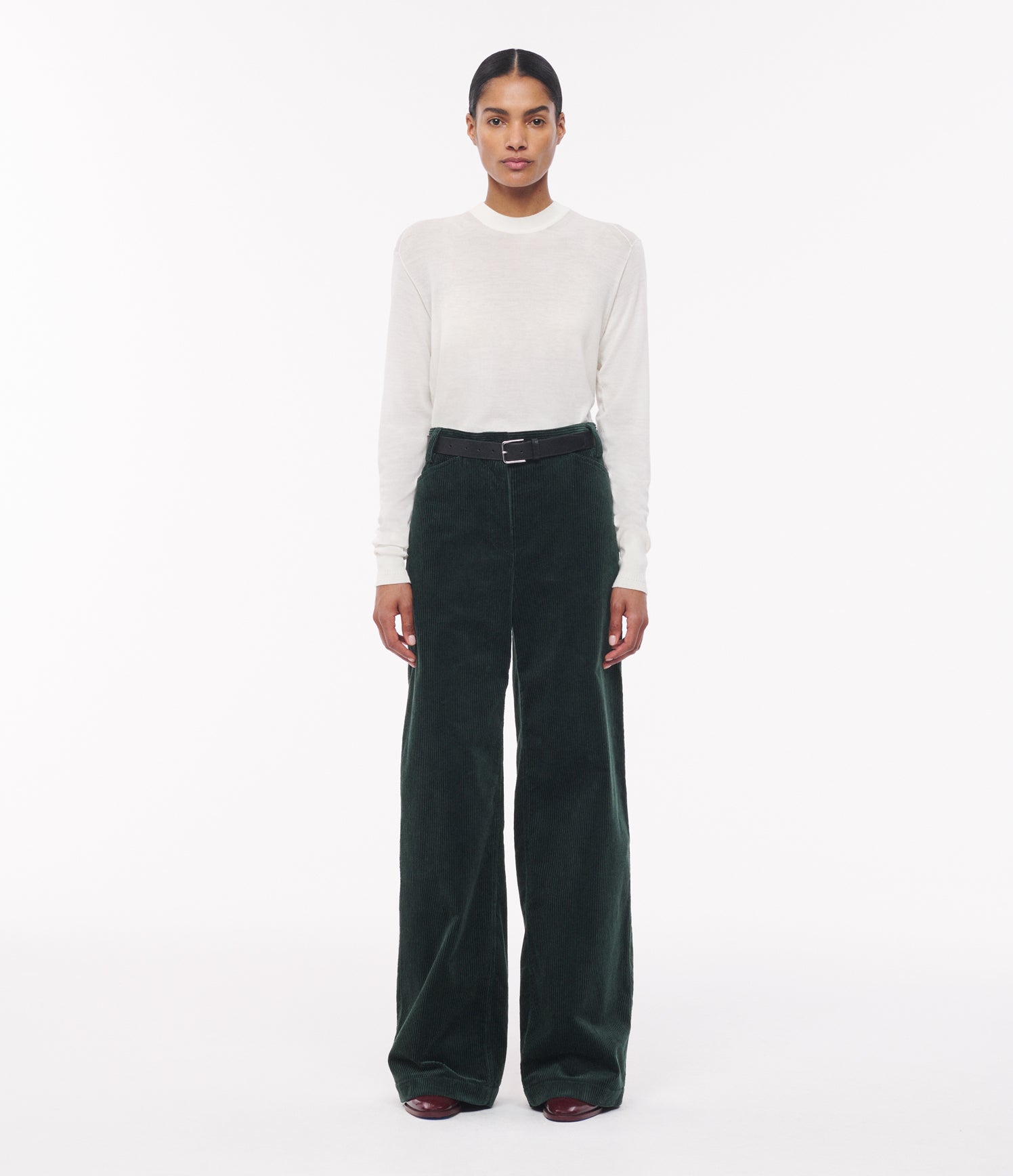 patch pocket corduroy pant pine 3