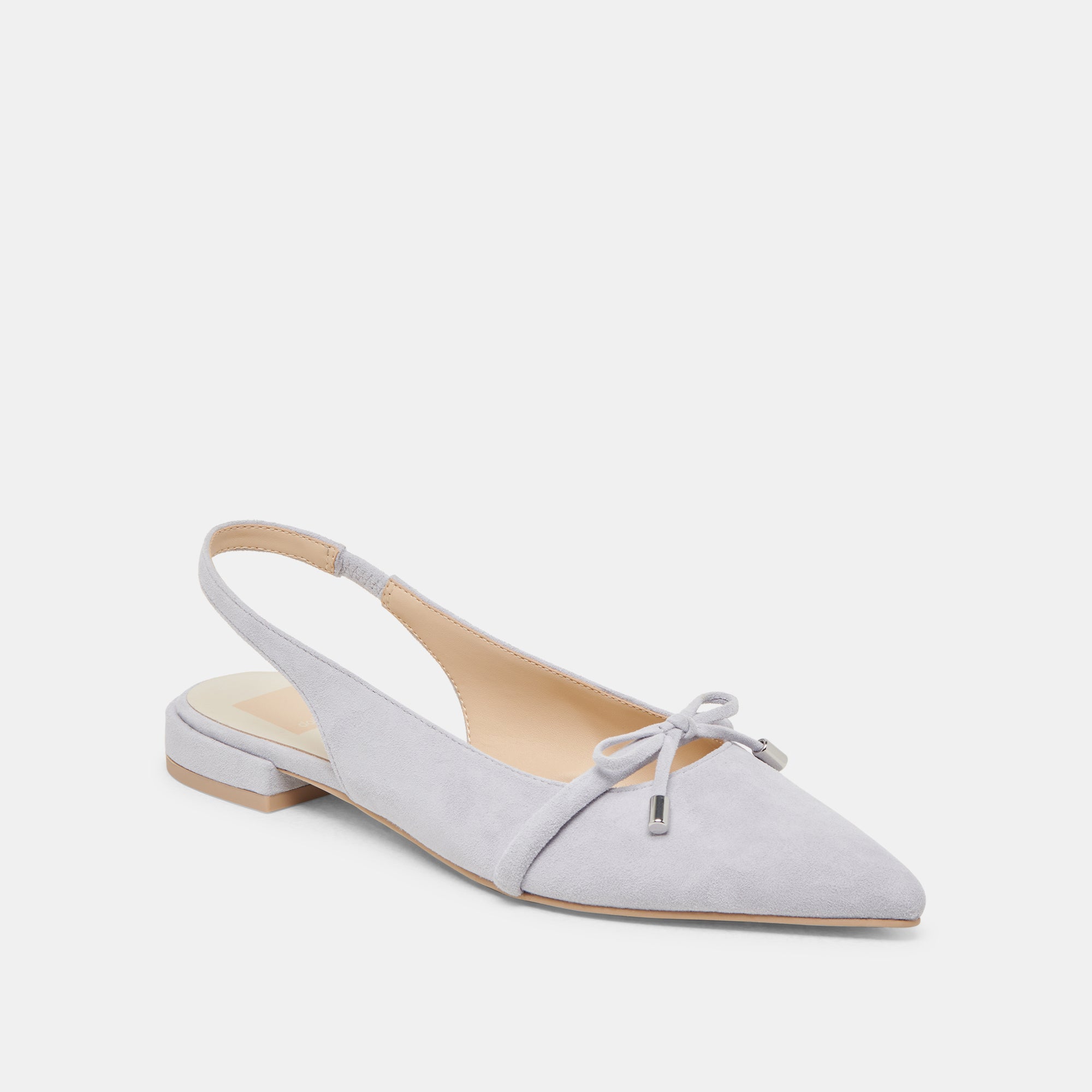 payge flats dusty blue suede 3