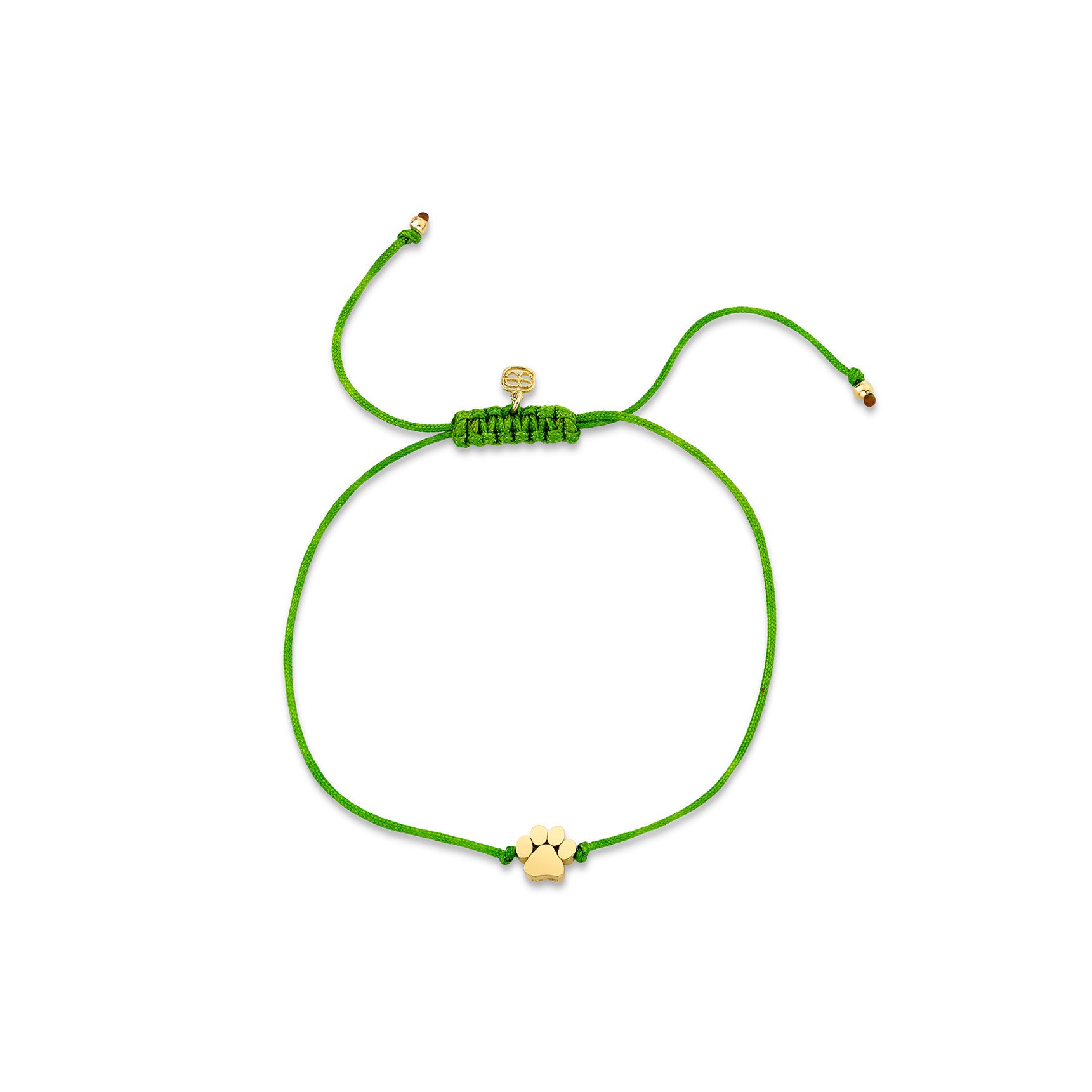 pure gold paw cord bracelet 3