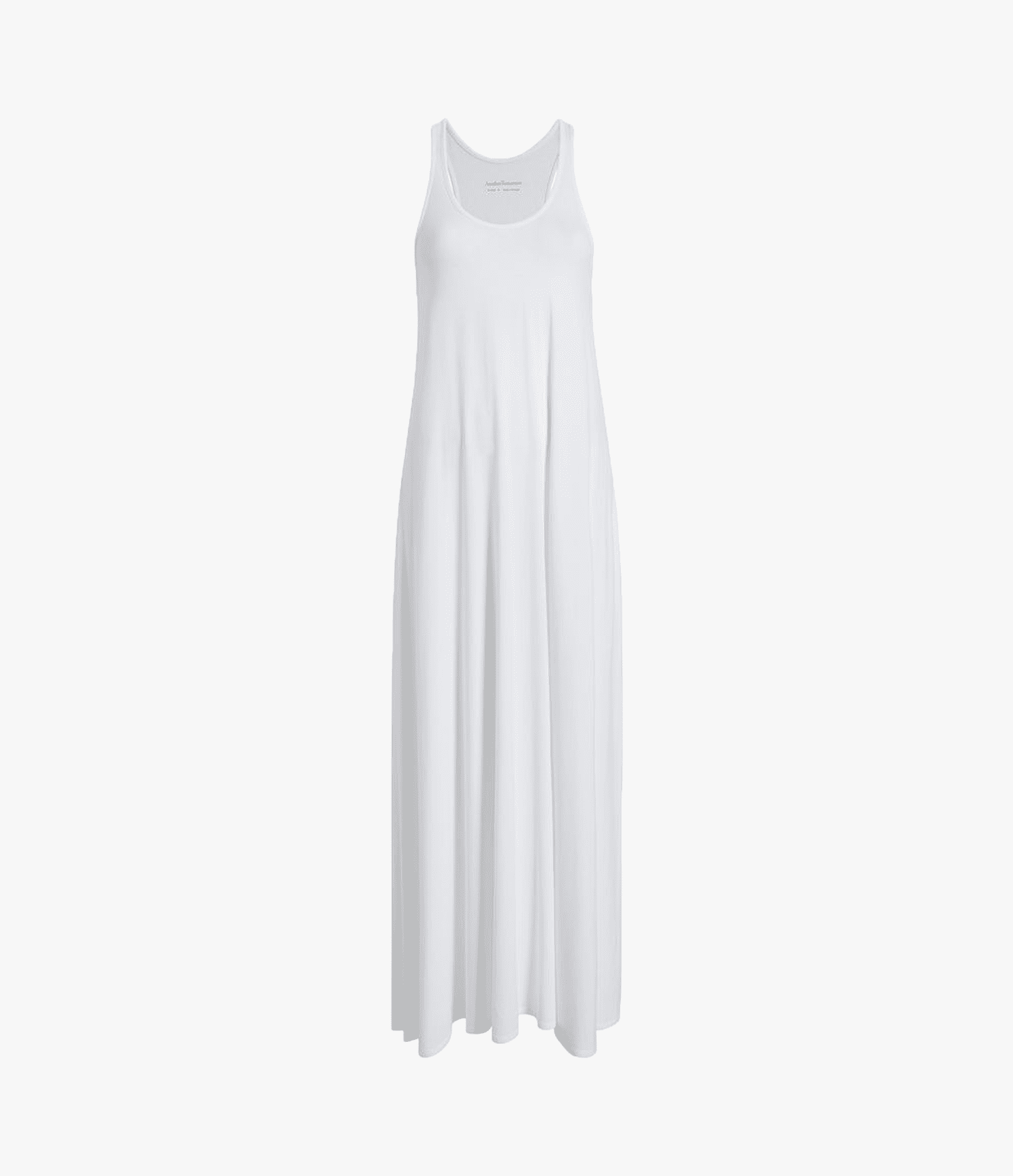 racerback dress white 1