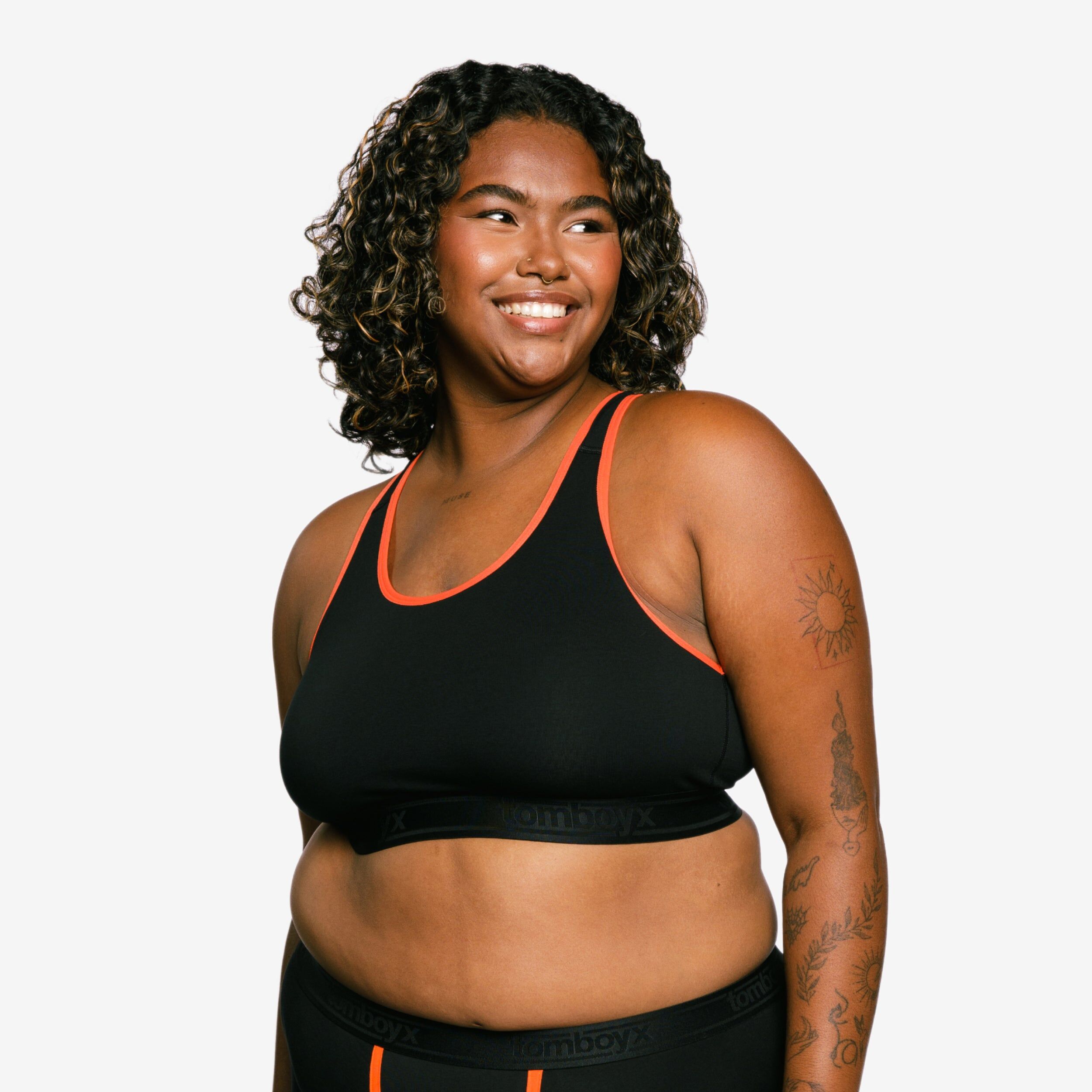 racerback soft bra flame edge 3