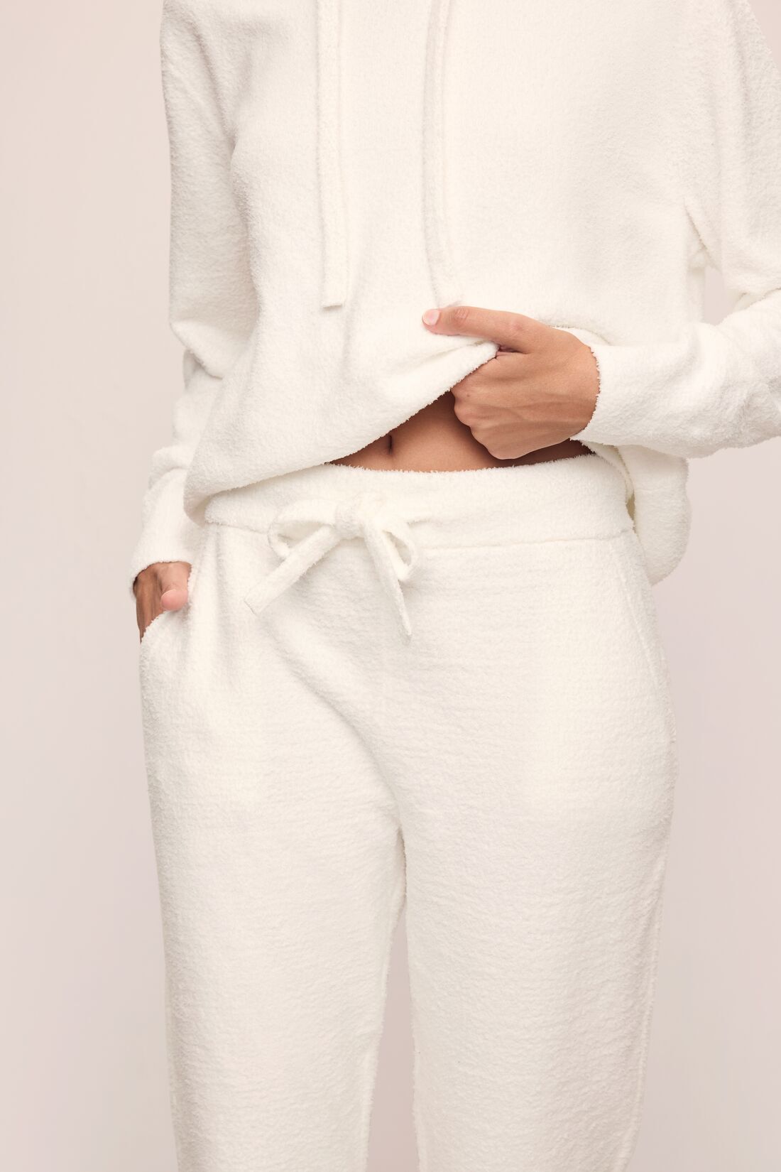 recycled boucle relaxed fit jogger 3
