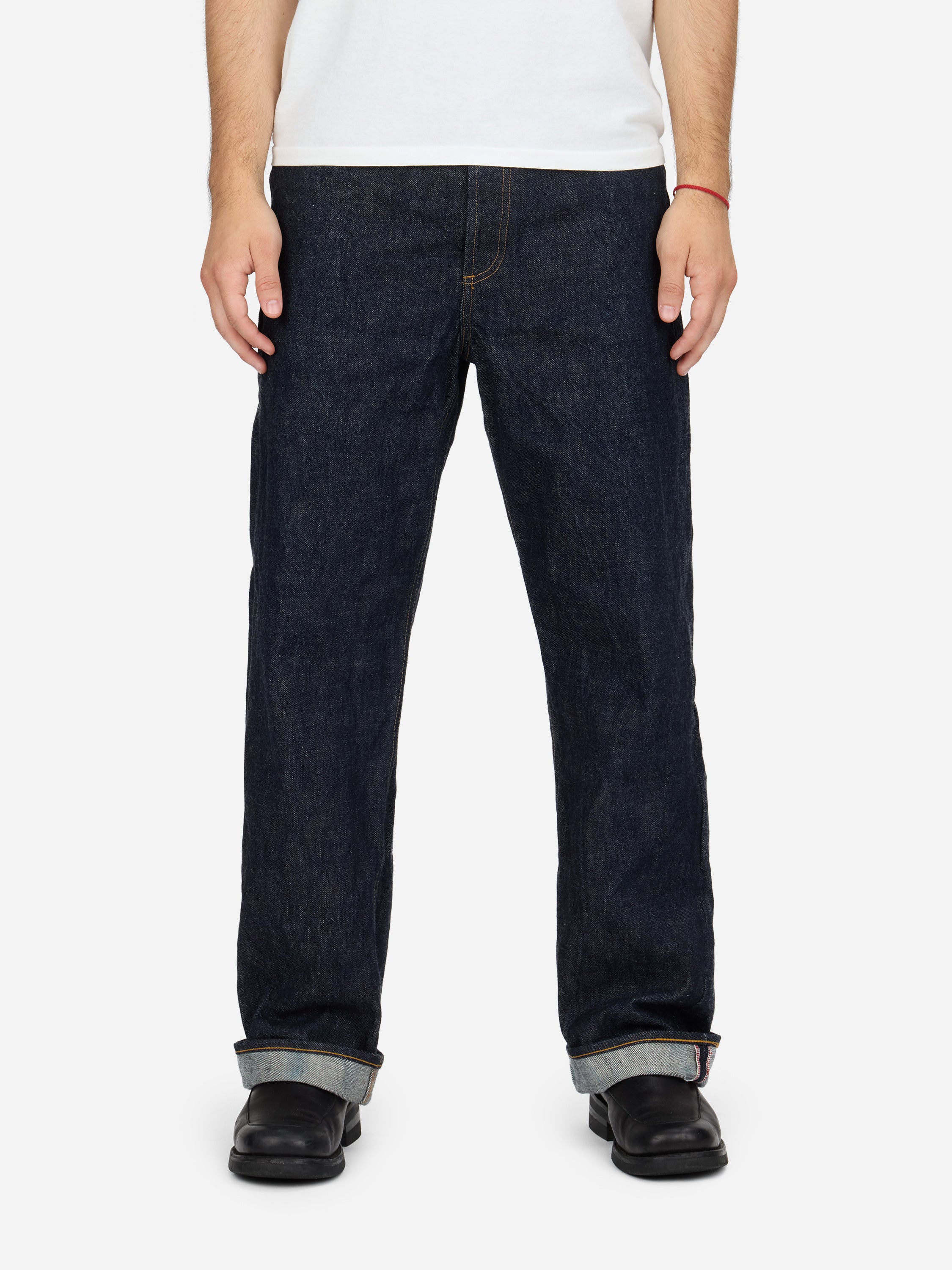 rs 100xk relaxed straight rinsed indigo kibata 1