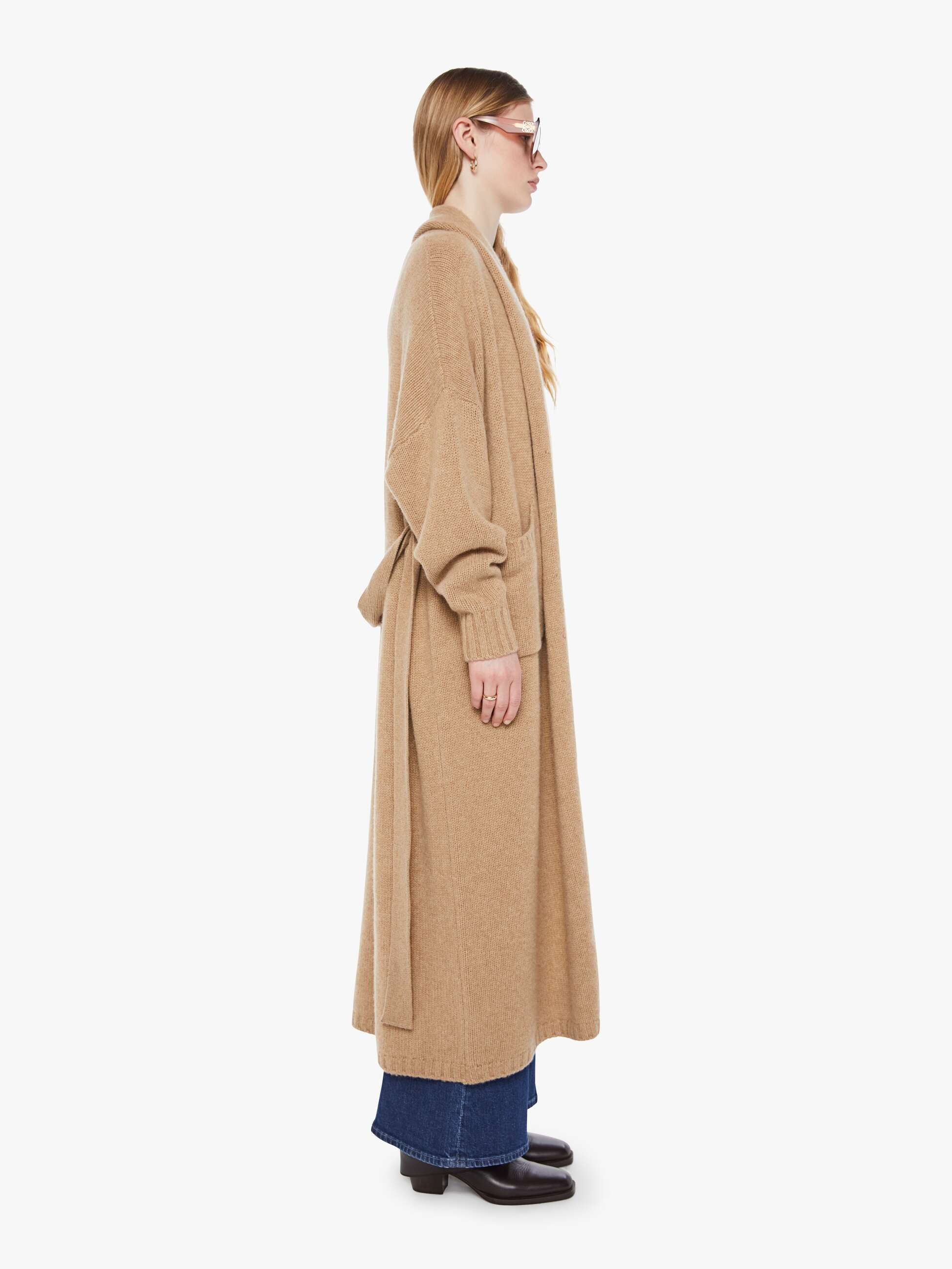 sablyn sullivan belted shawl duster camel 3