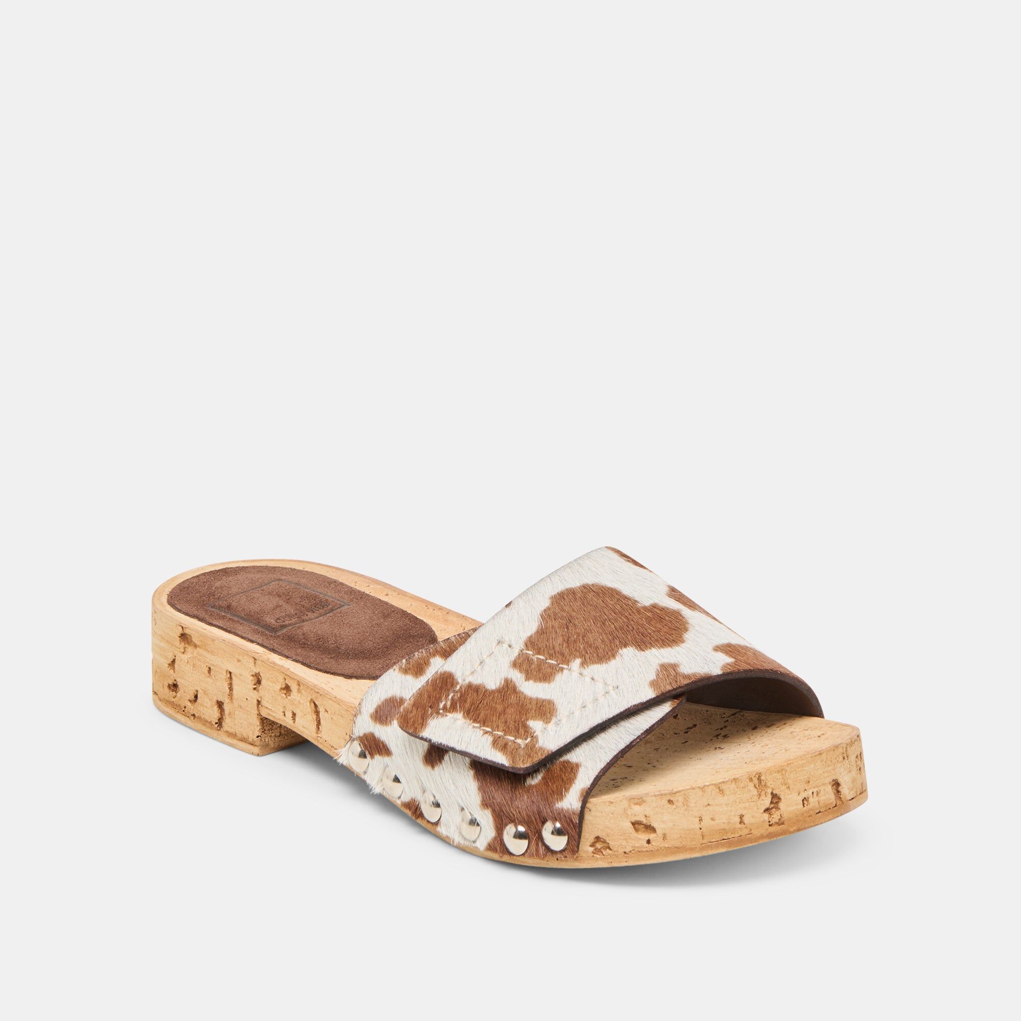 sandy sandals cocoa taurus calf hair 2