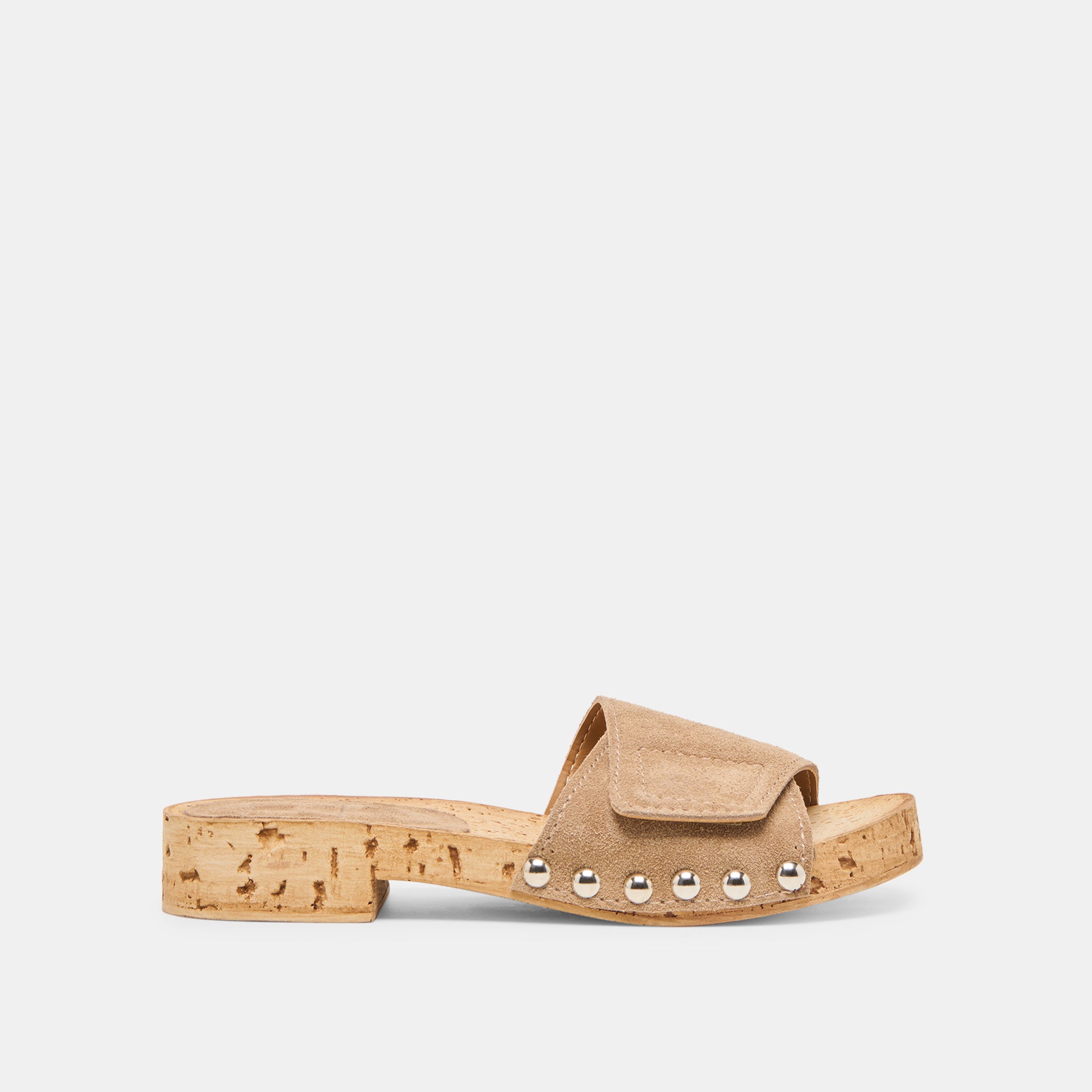 sandy sandals taupe suede 1