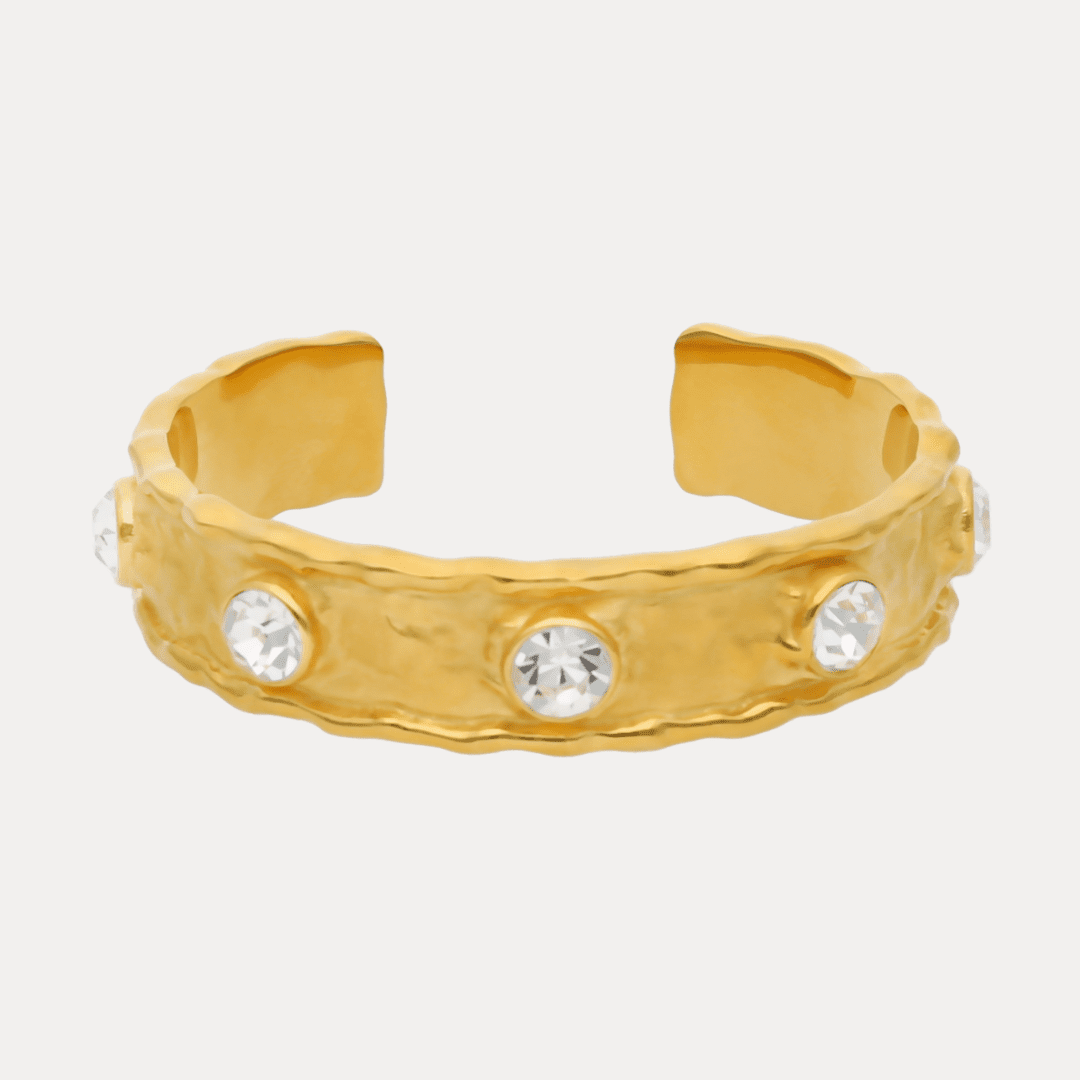 seven crystal cuff gold 1