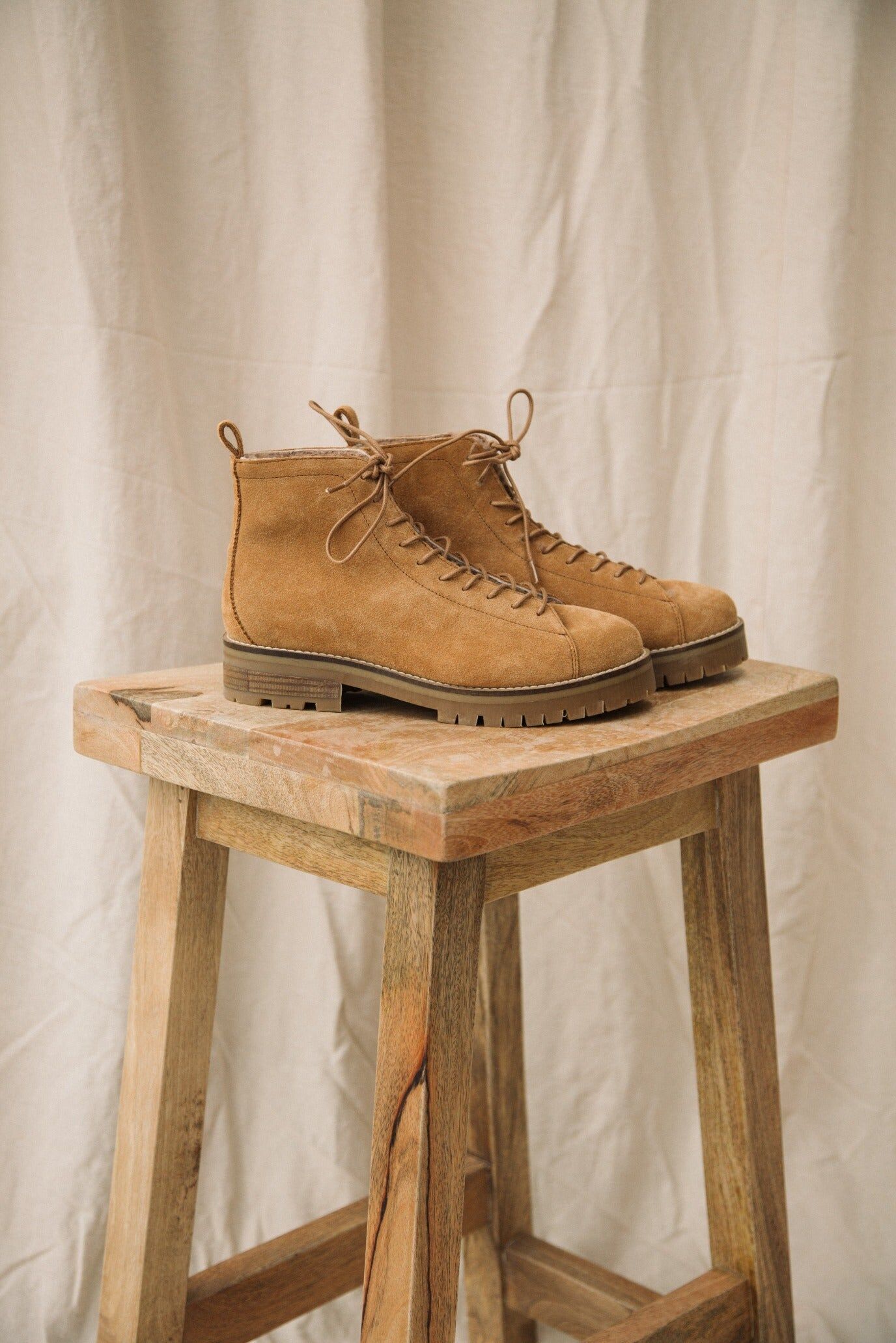 sienna kate suede boot in caramel 2