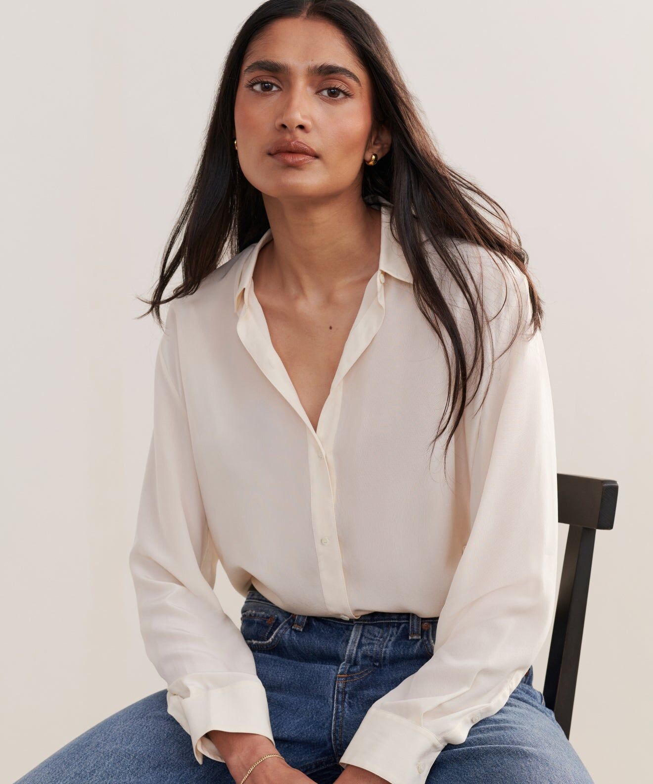 silk violette shirt 1