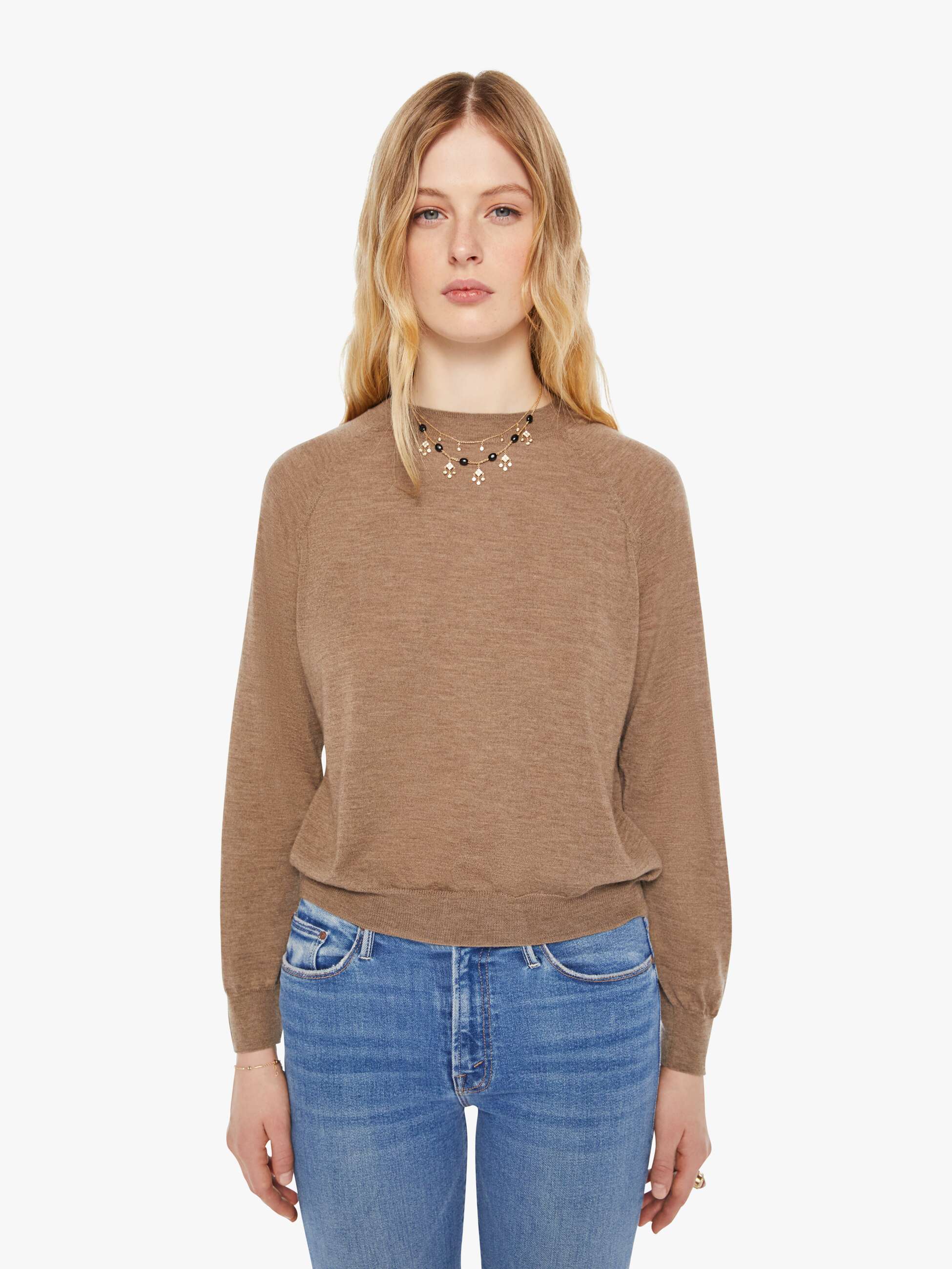sprwmn ls raglan sweater truffle 2