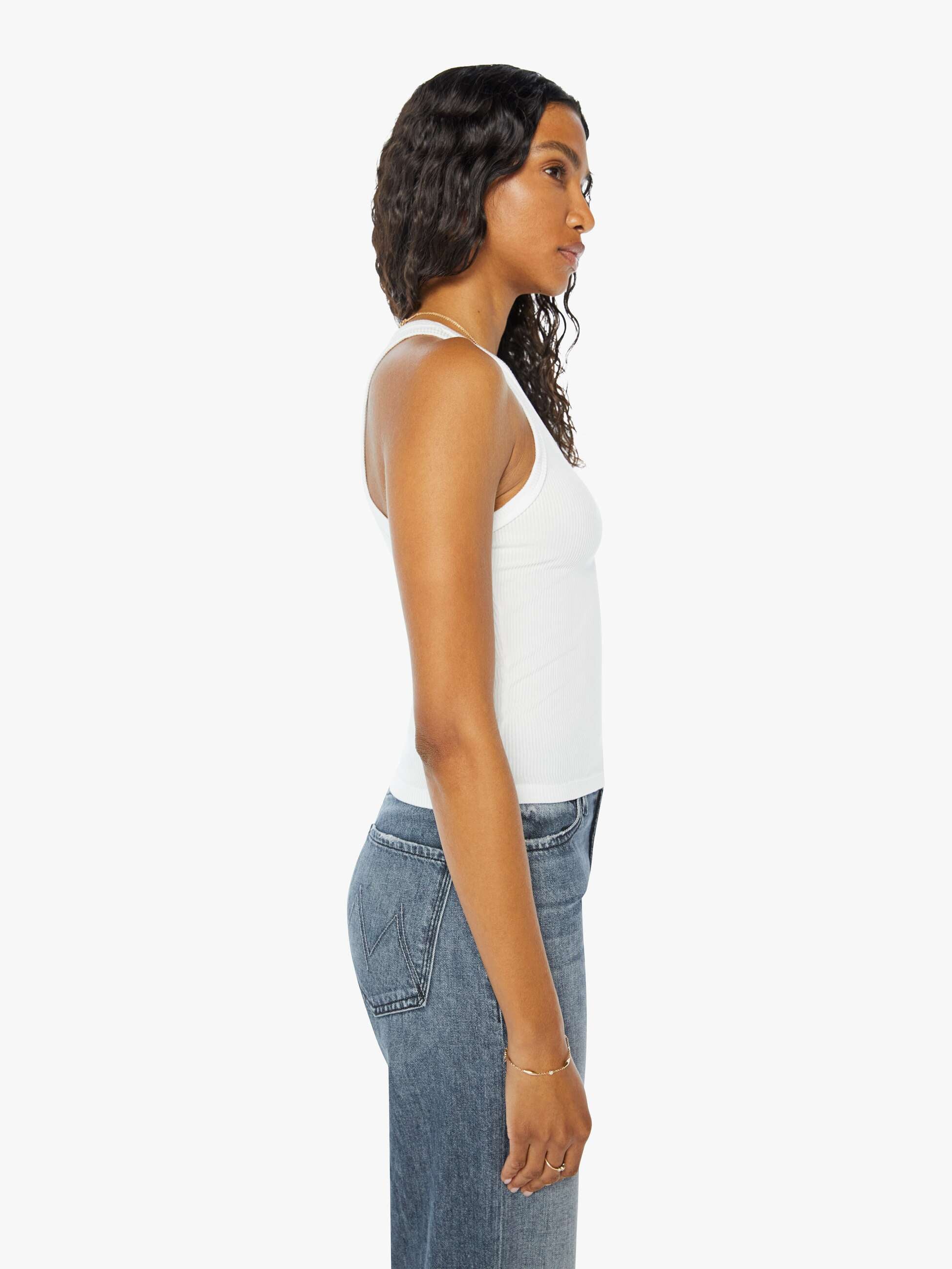 sprwmn rib fitted scooped tank white 3