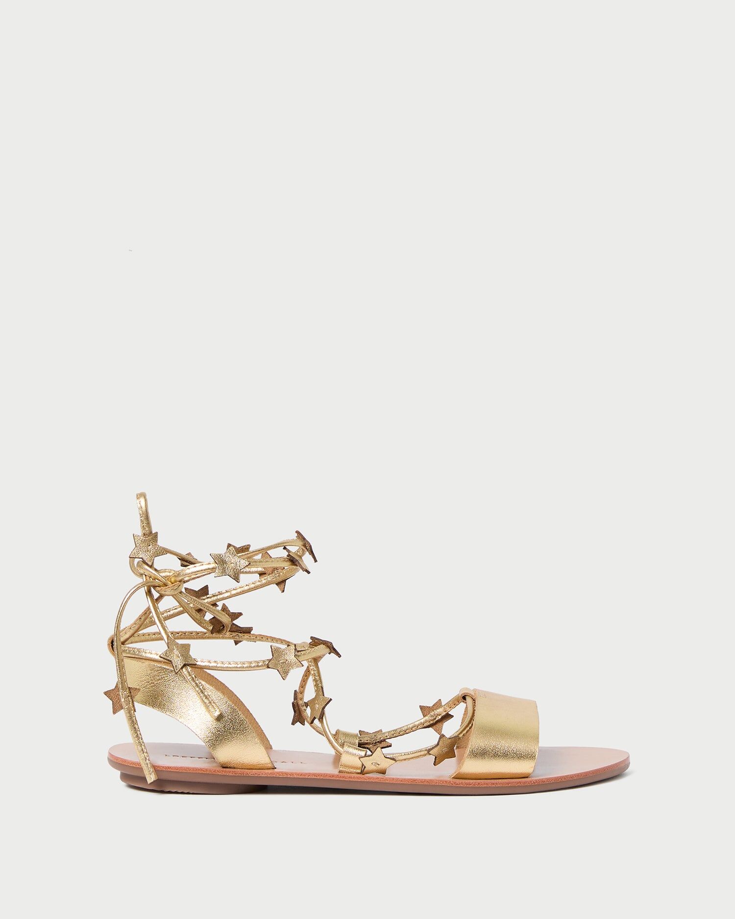 starla gold wrap sandal 1