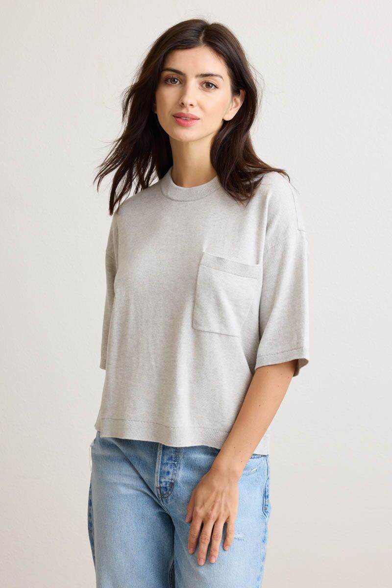 stevie pocket crewneck 1