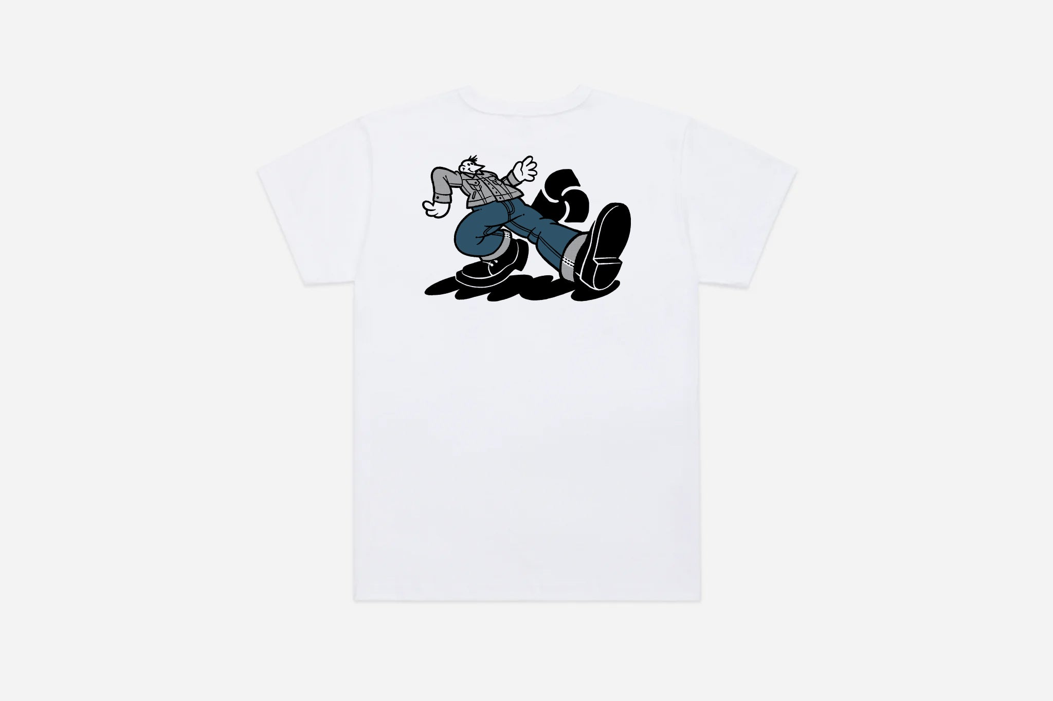 still truckin t shirt white 2