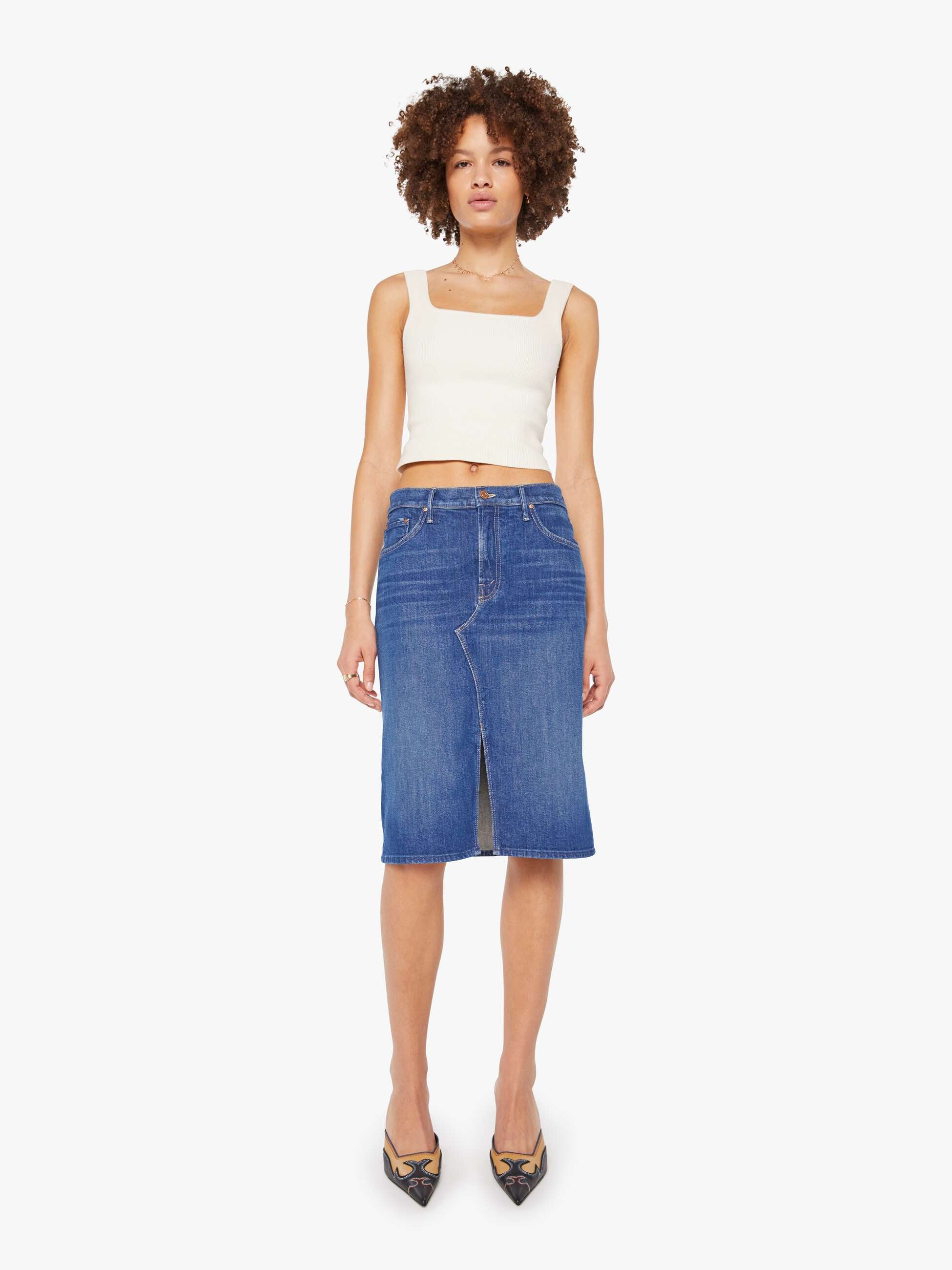 the ditcher midi skirt do not disturb 2