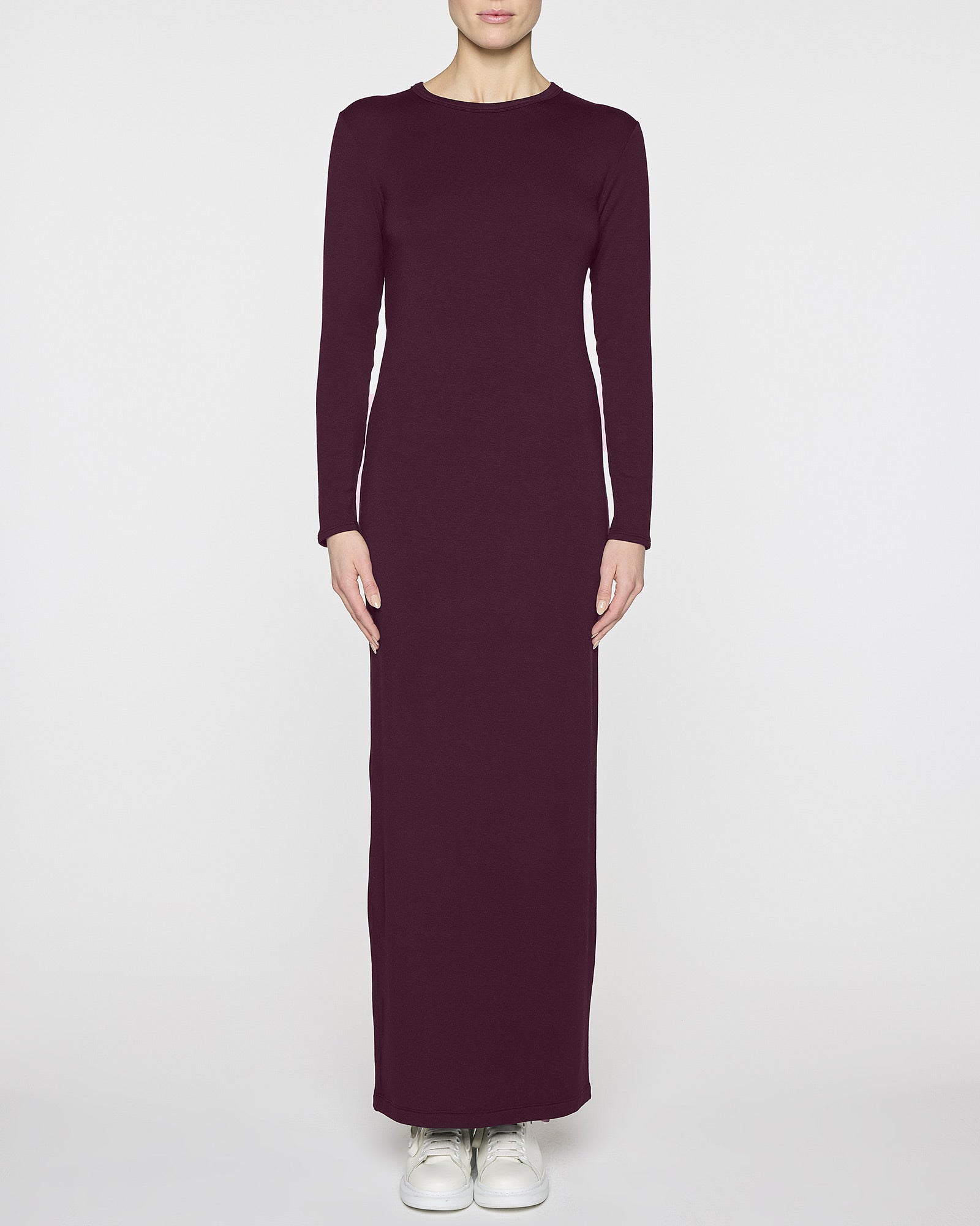 the long sleeve crew dress 2