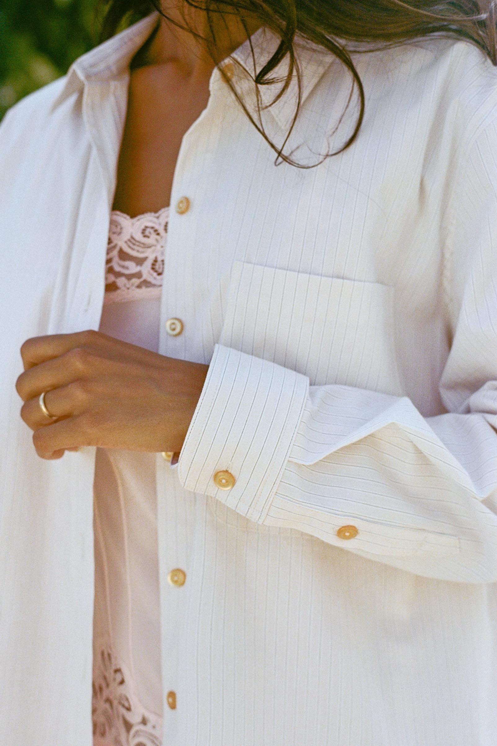 the mirren shirt alabaster pinstripe 3