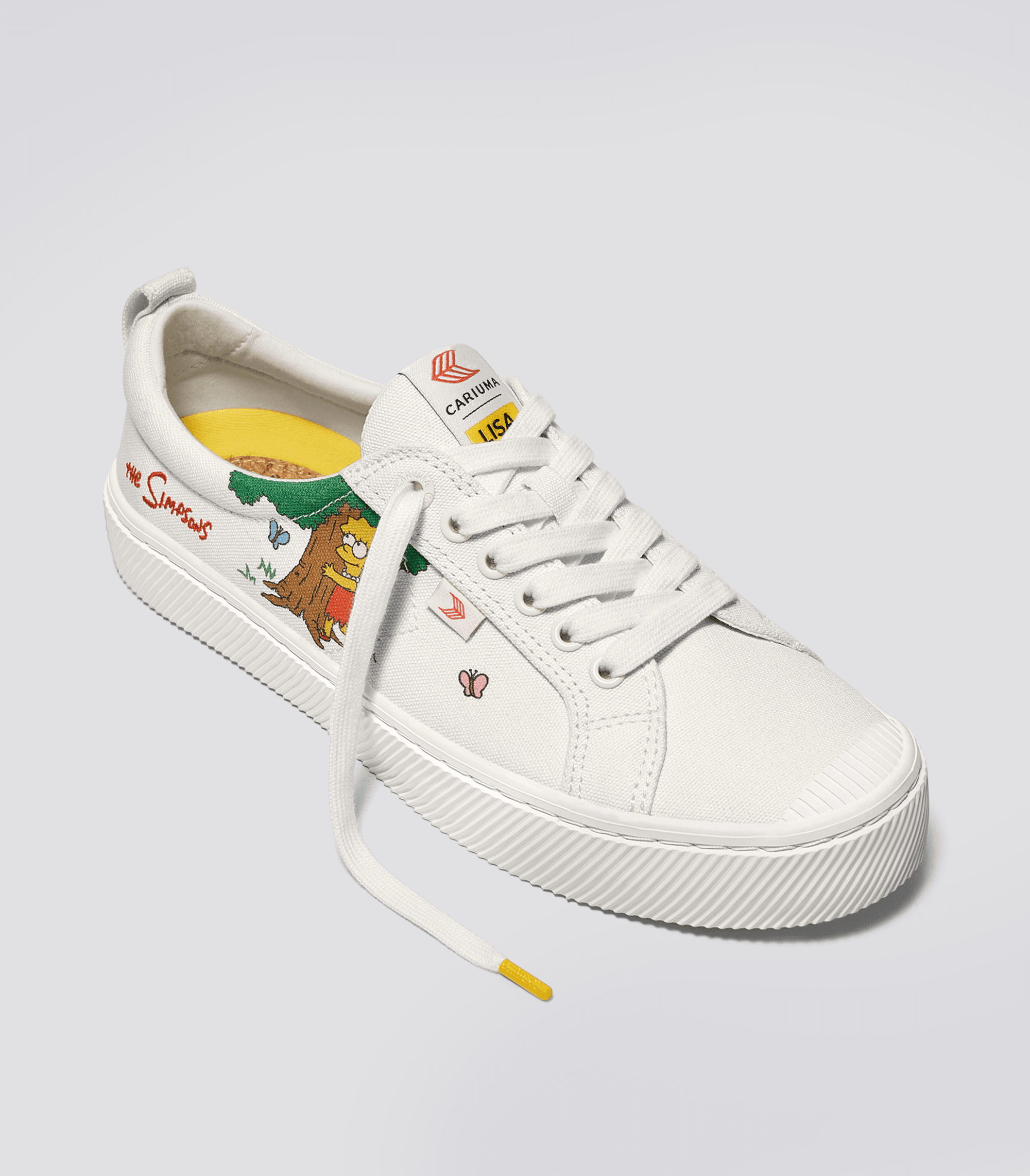 the simpsons oca canvas white lisa tree 2