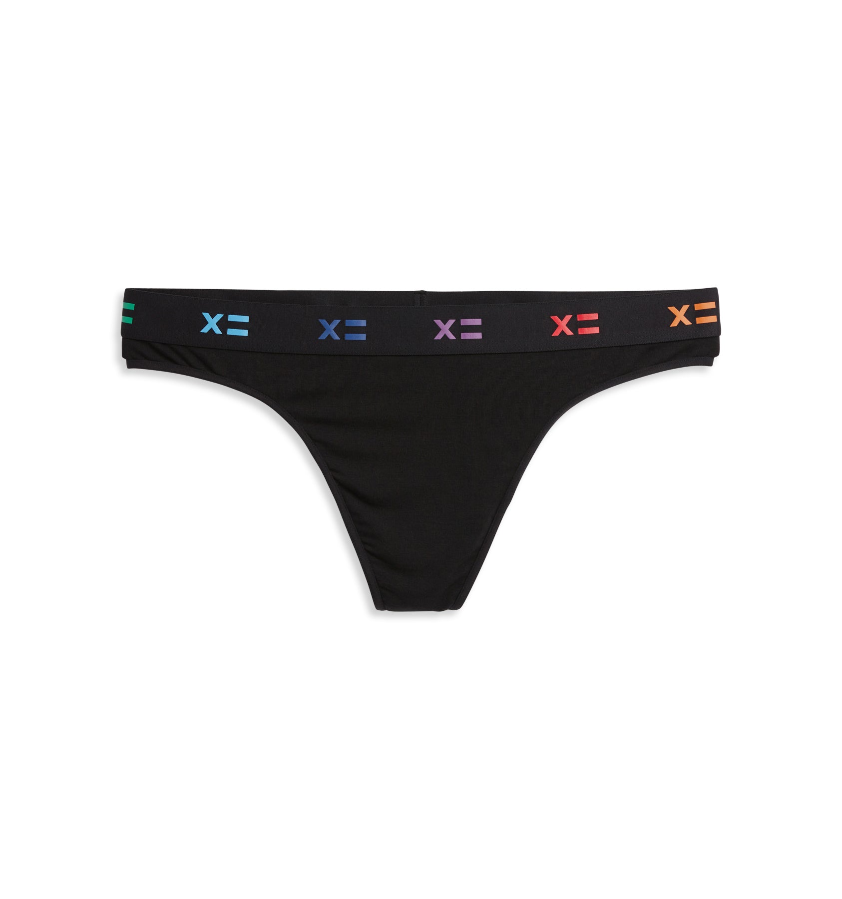 thong tencel modal black x rainbow 1