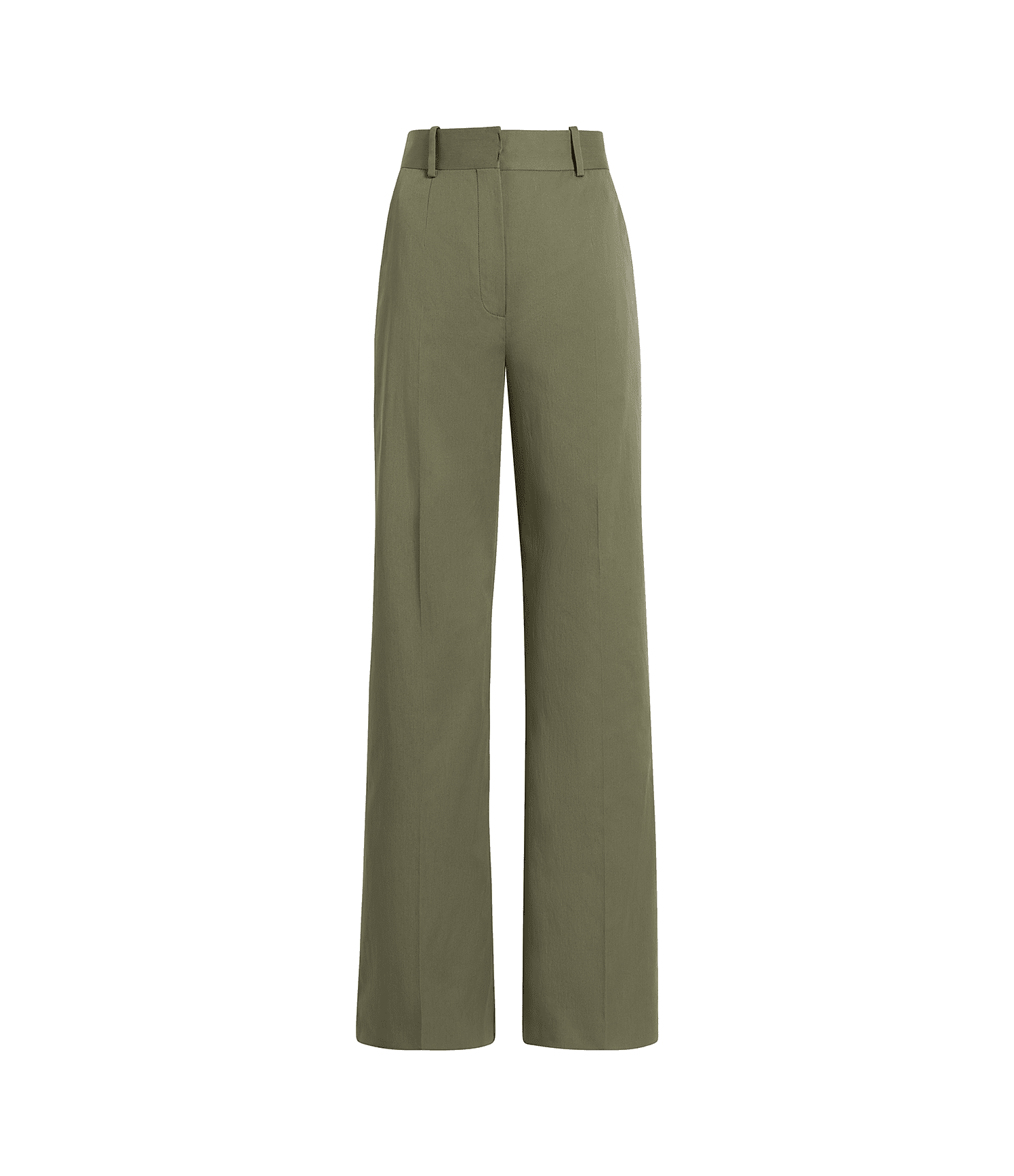 wide leg pant resale olive green 1