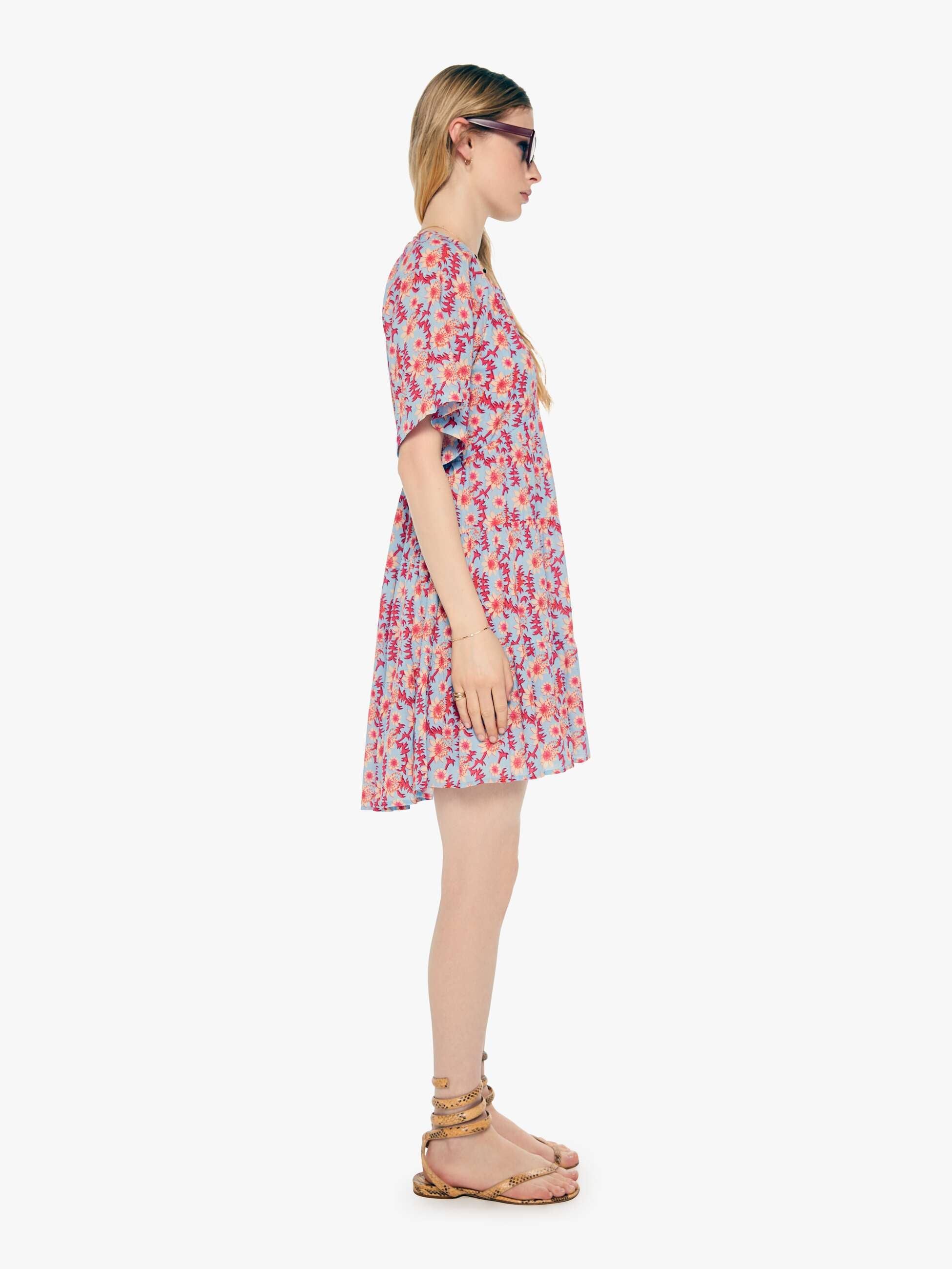 xirena louise dress cornflower blue 3